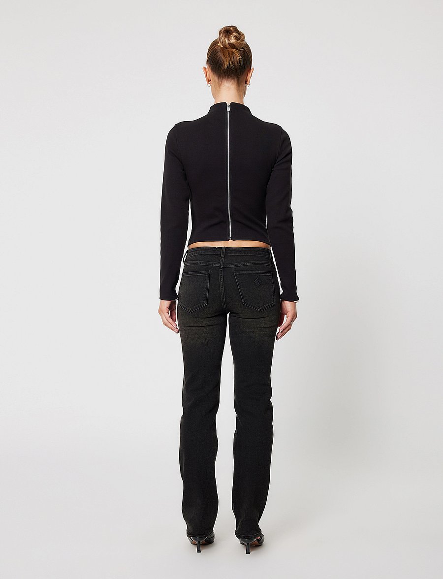 ABRAND - 99 LOW STRAIGHT BLAKE TINT BLACK - black - 4
