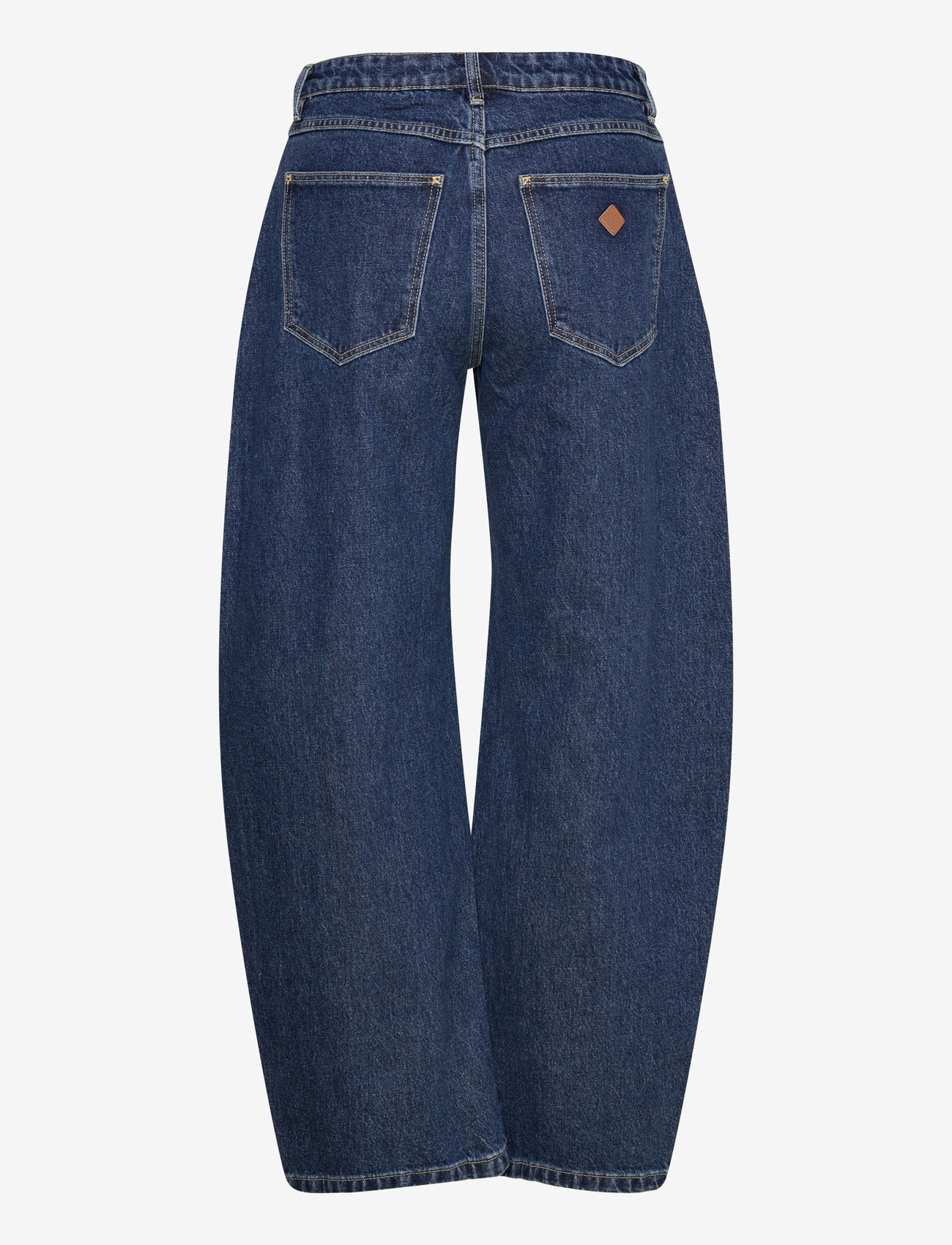 ABRAND - 95 MID BARREL JEAN TARADARK BLUE - barrel jeans - blue - 1