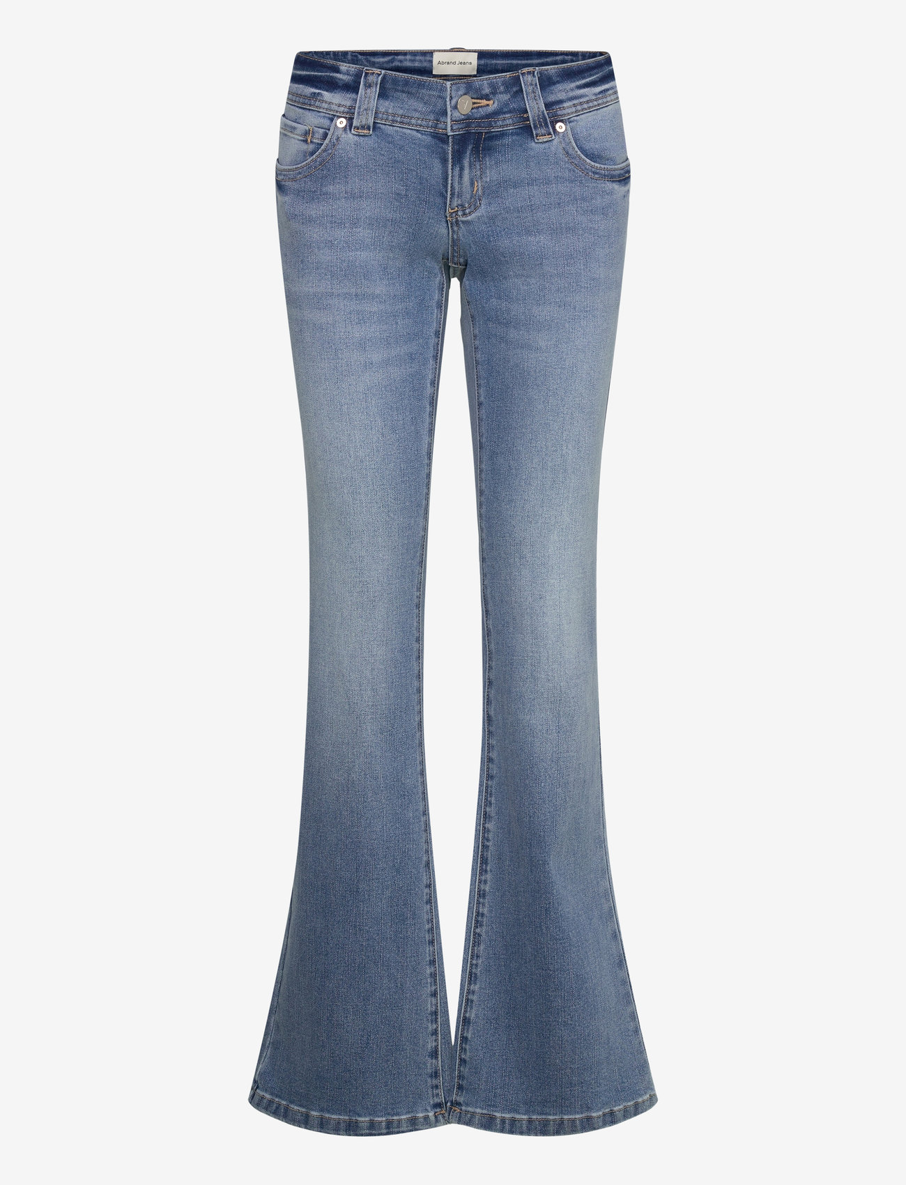 ABRAND - 00 SUPER LOW KICK TALL LIV LIGHT VINTAGE BLUE - schlaghosen - blue - 1