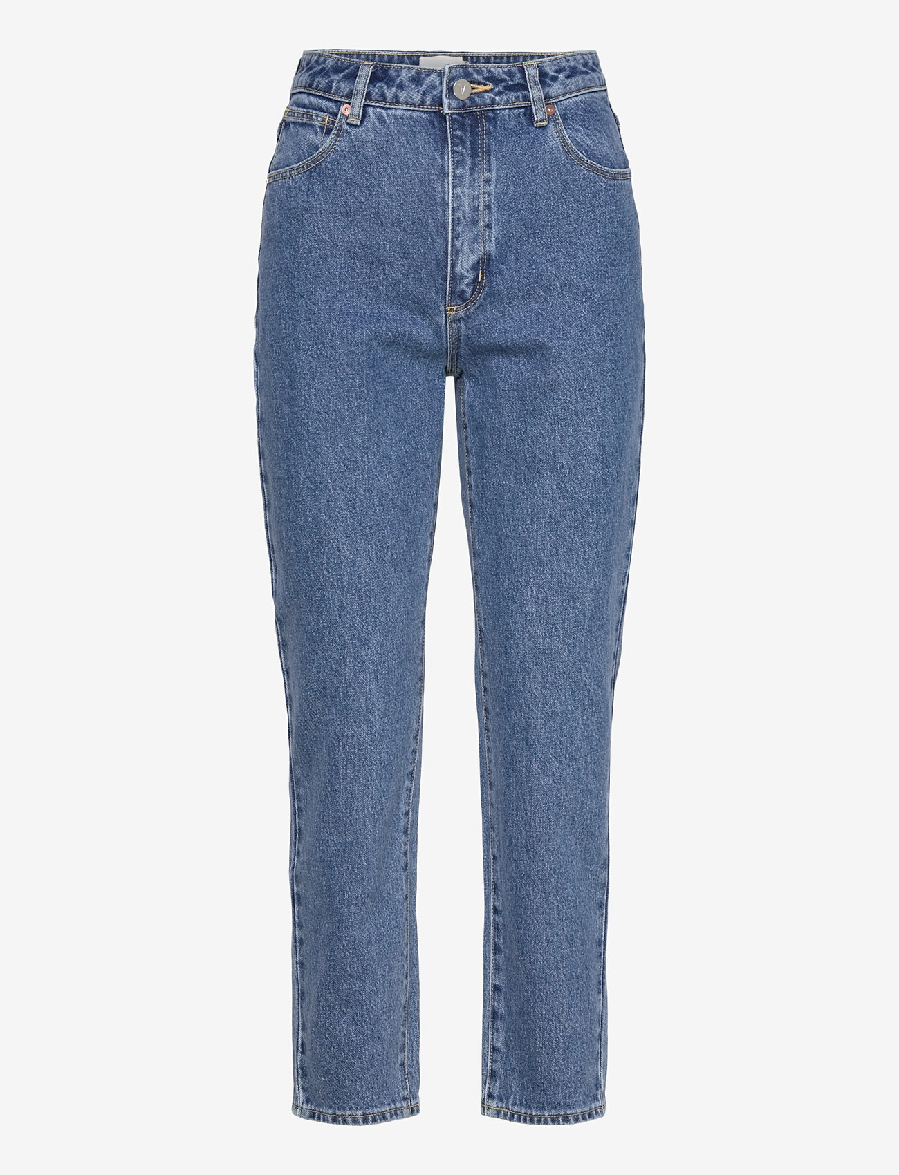 ABRAND - 94 HIGH SLIM EVA OG ORGANIC MID BLUE - slim jeans - blue - 1