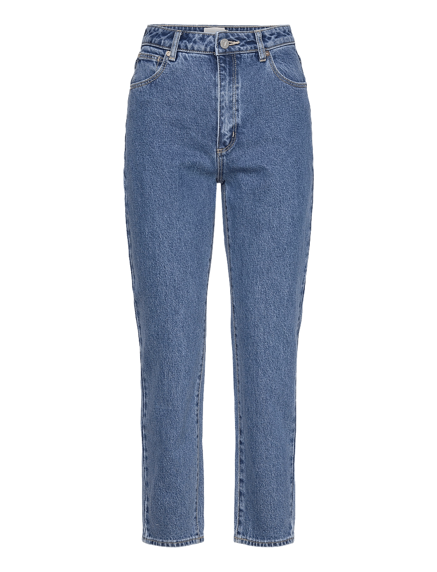 ABRAND - 94 HIGH SLIM EVA OG ORGANIC MID BLUE - slim jeans - blue - 1