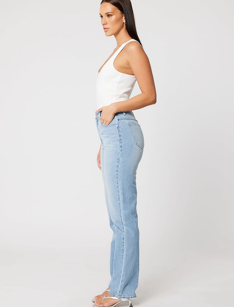 ABRAND - 94 HIGH STRAIGHT GIA LIGHT VINTAGE BLUE - raka jeans - blue - 3