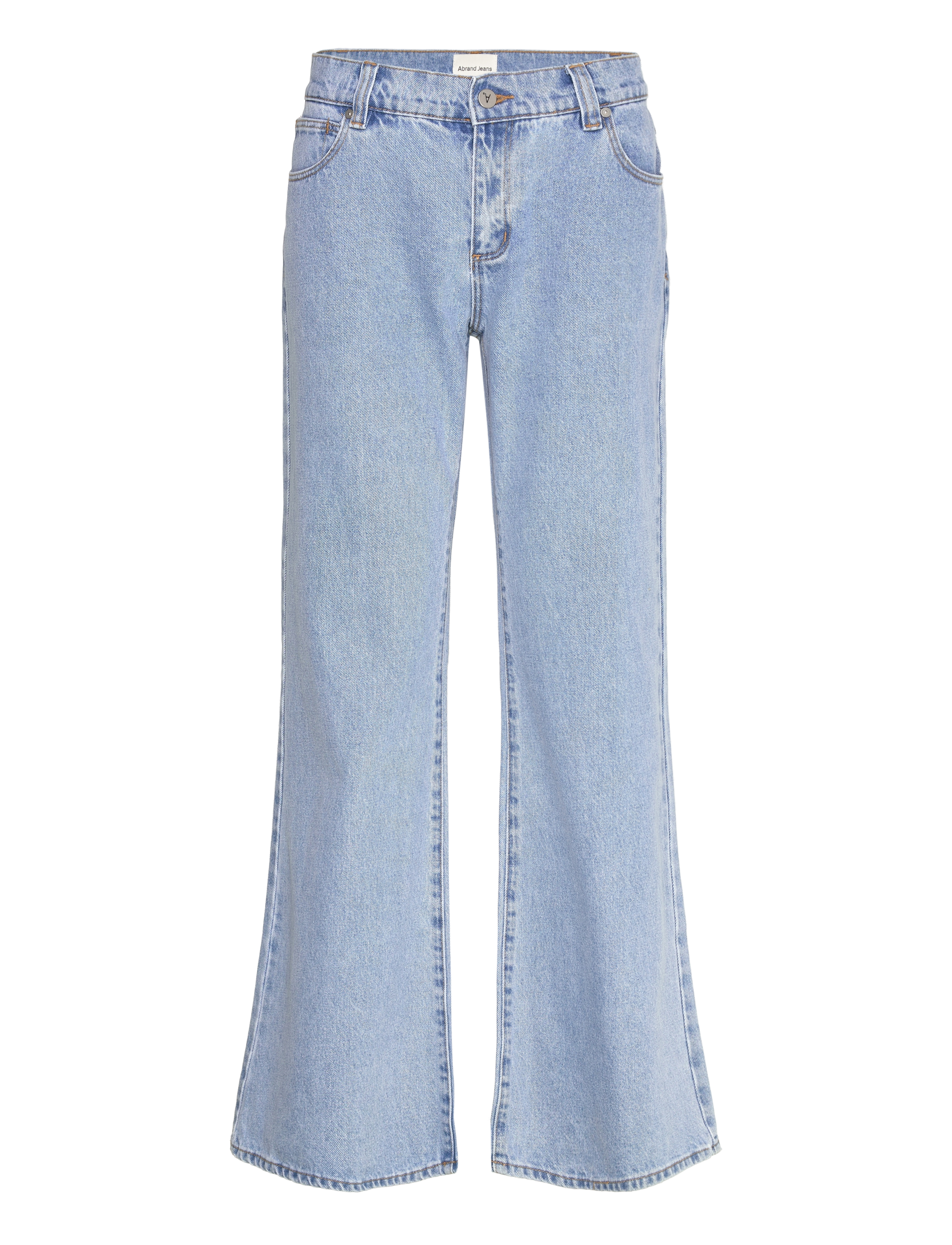 ABRAND 99 Low Baggy Flare Gigi Mid Blau Blau - 28 - Damen