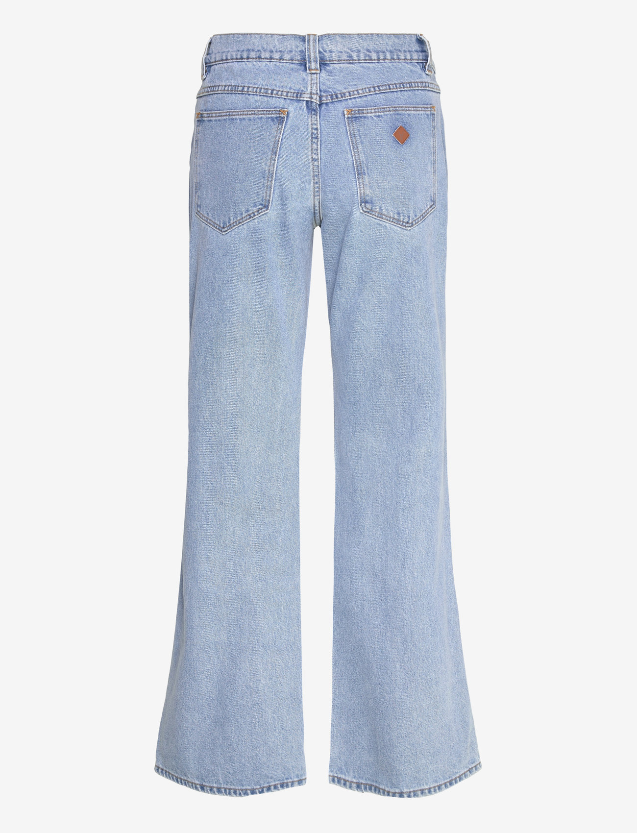 ABRAND - 99 LOW BAGGY FLARE GIGI MID BLUE - flared jeans - blue - 2