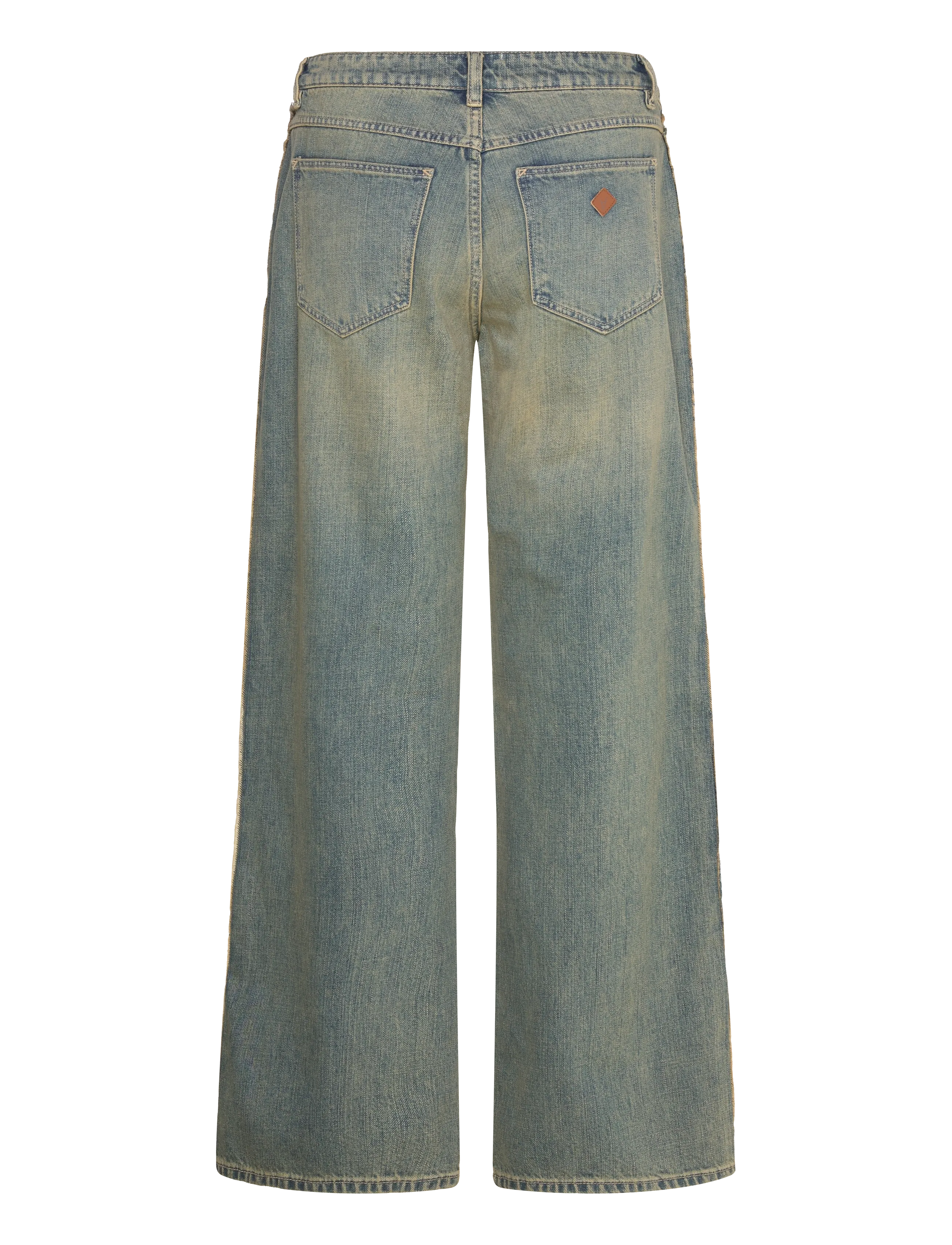 ABRAND - 99 LOW BAGGY ROXIE RAWTINT DARK BLUE - hosen mit weitem bein - blue - 2