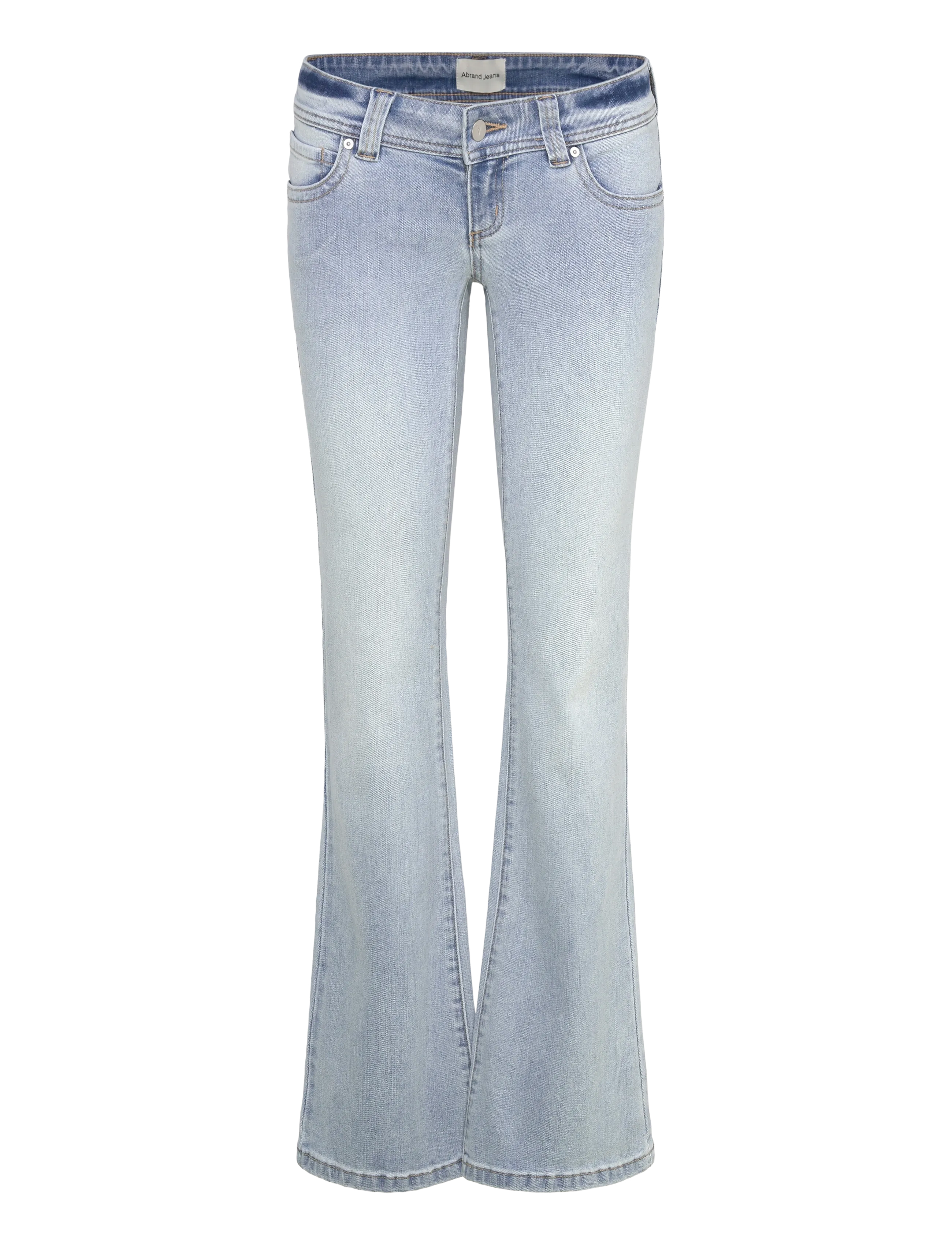ABRAND 00 SUPER LOW KICK TALL TELISHA LIGHT VINTAGE BLUE - Bootcut jeans - TELISHA / blue