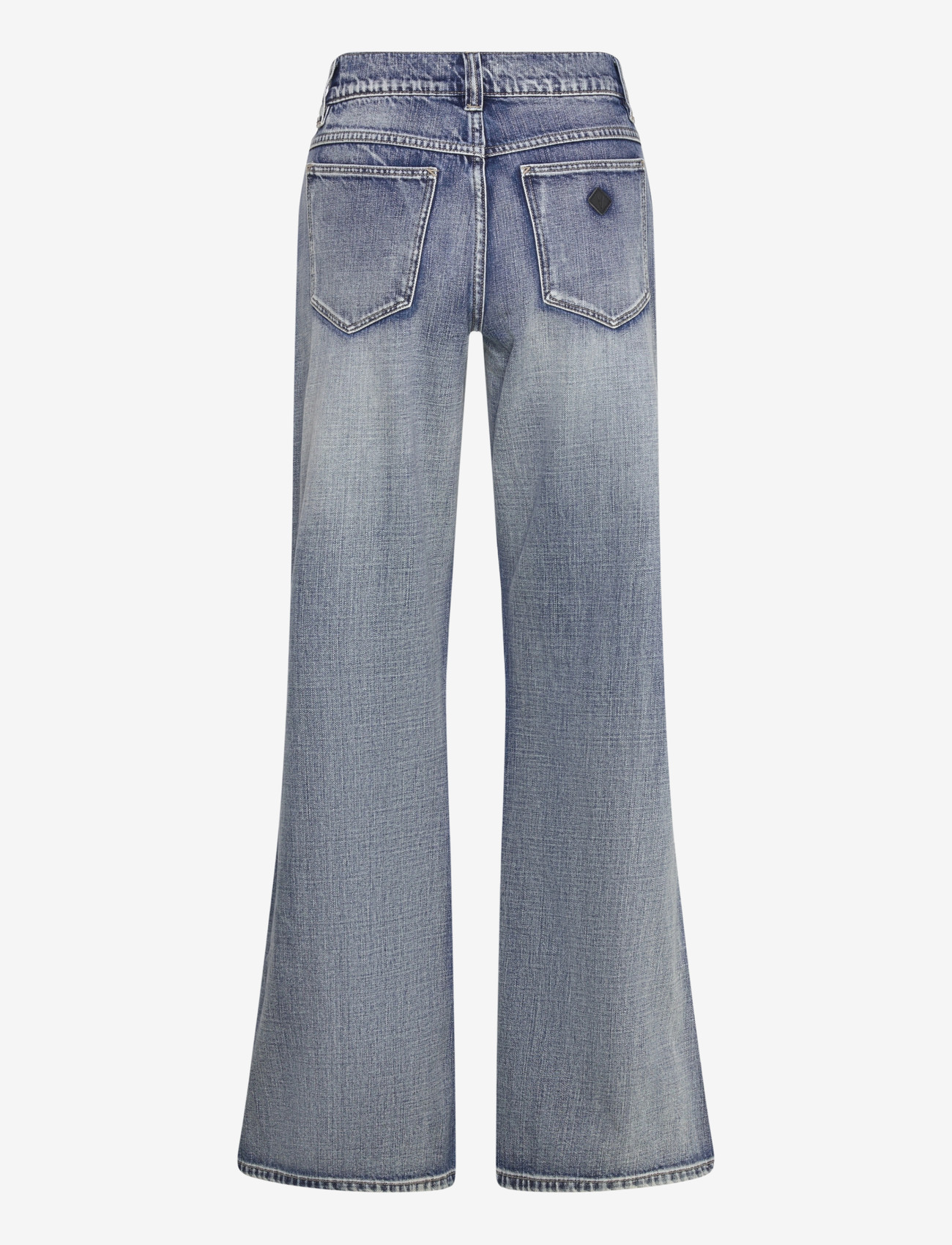 ABRAND - 99 LOW BAGGY FLARE TALL KEIRA MID VINTAGE BLUE - jeans évasés - blue - 2