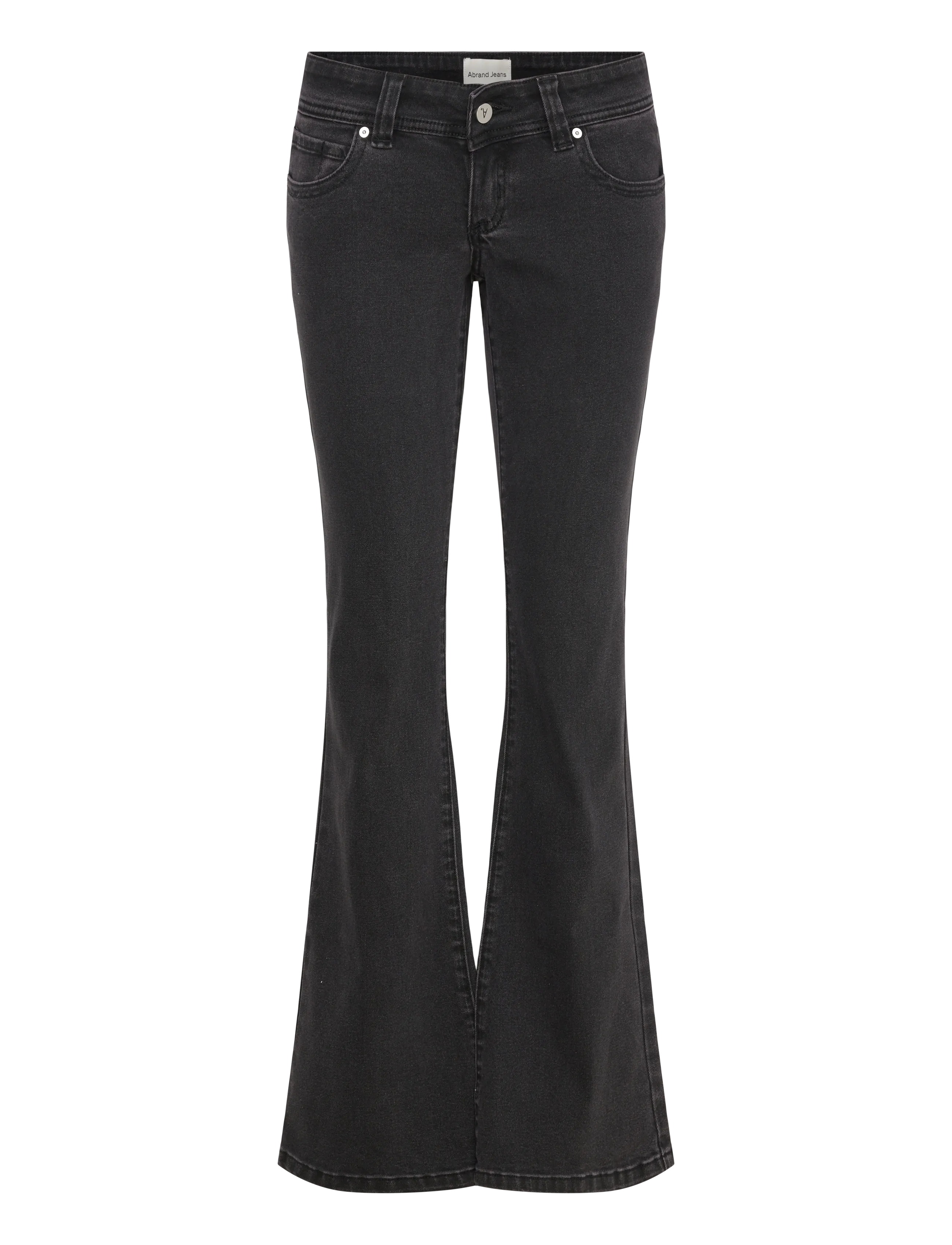 ABRAND 00 Super Low Kick Tall Sophie Washed Schwarz Schwarz - W31 - Damen