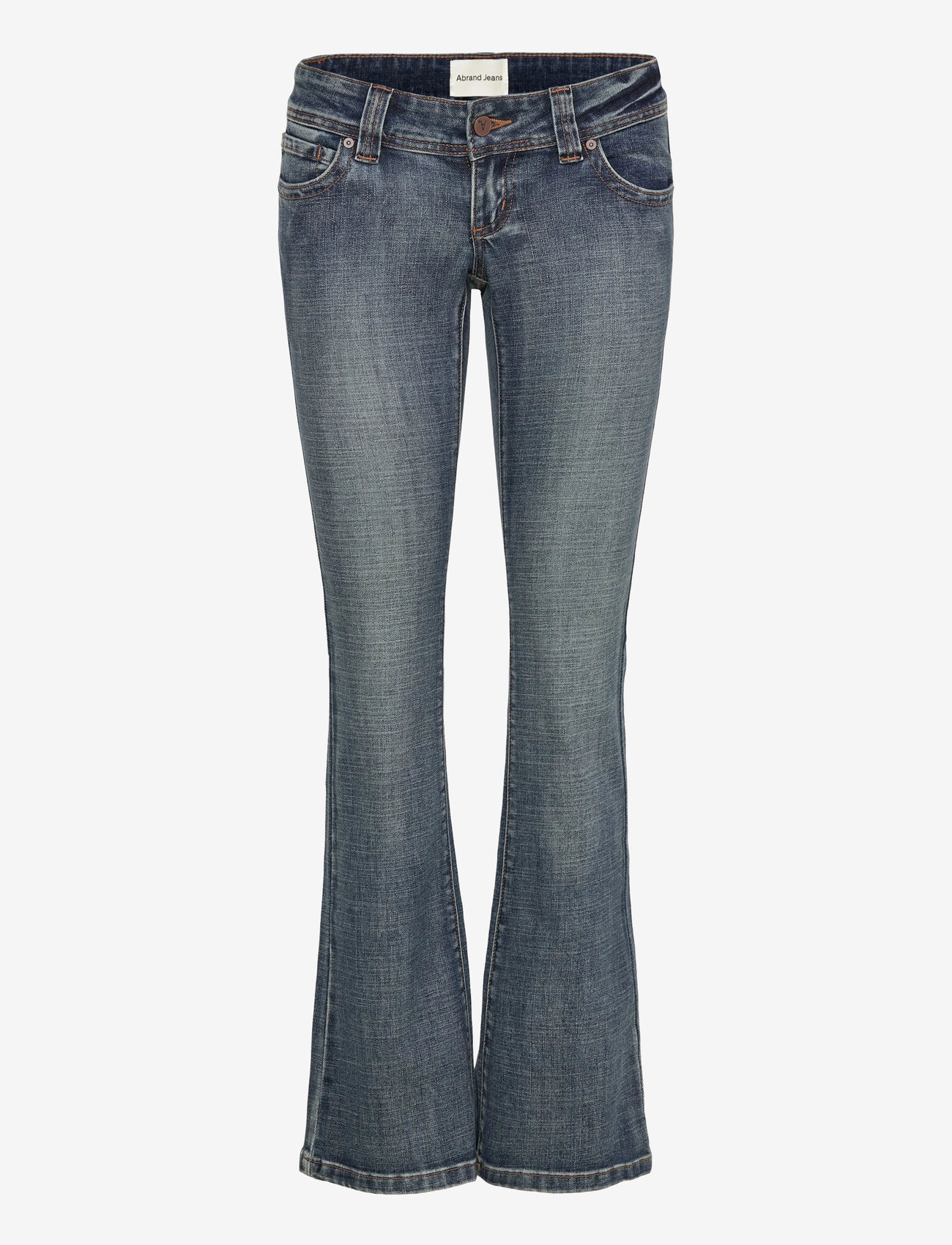 ABRAND - 00 SUPER LOW KICK PRUEPRUE - platėjantys džinsai - blue - 1