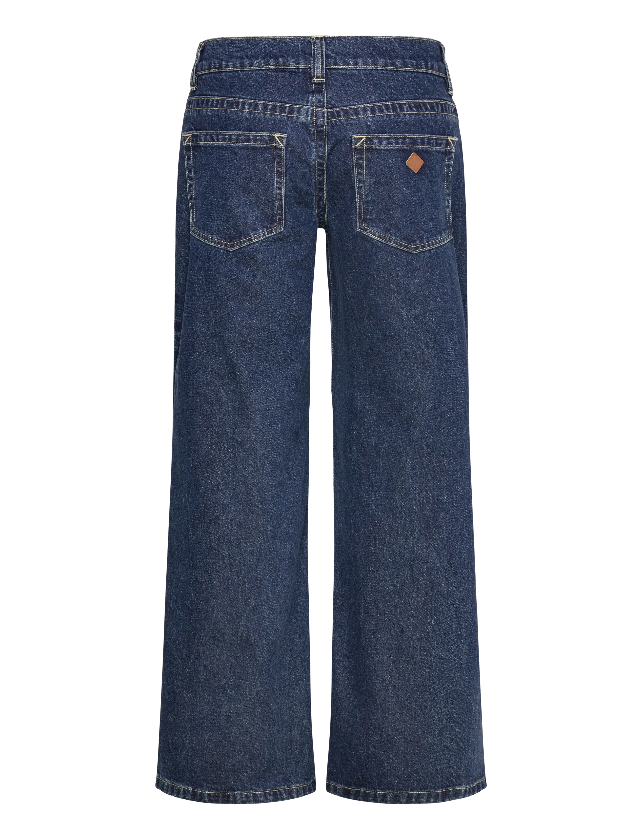 ABRAND - 00 SUPER LOW WIDE TARATARA - brede jeans - blue - 2