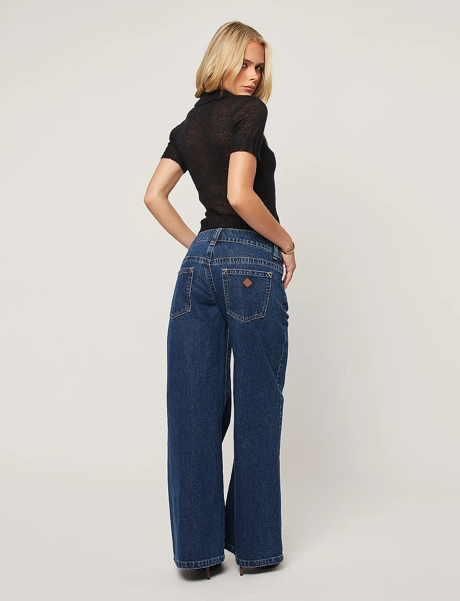 ABRAND - 00 SUPER LOW WIDE TARATARA - blue - 3