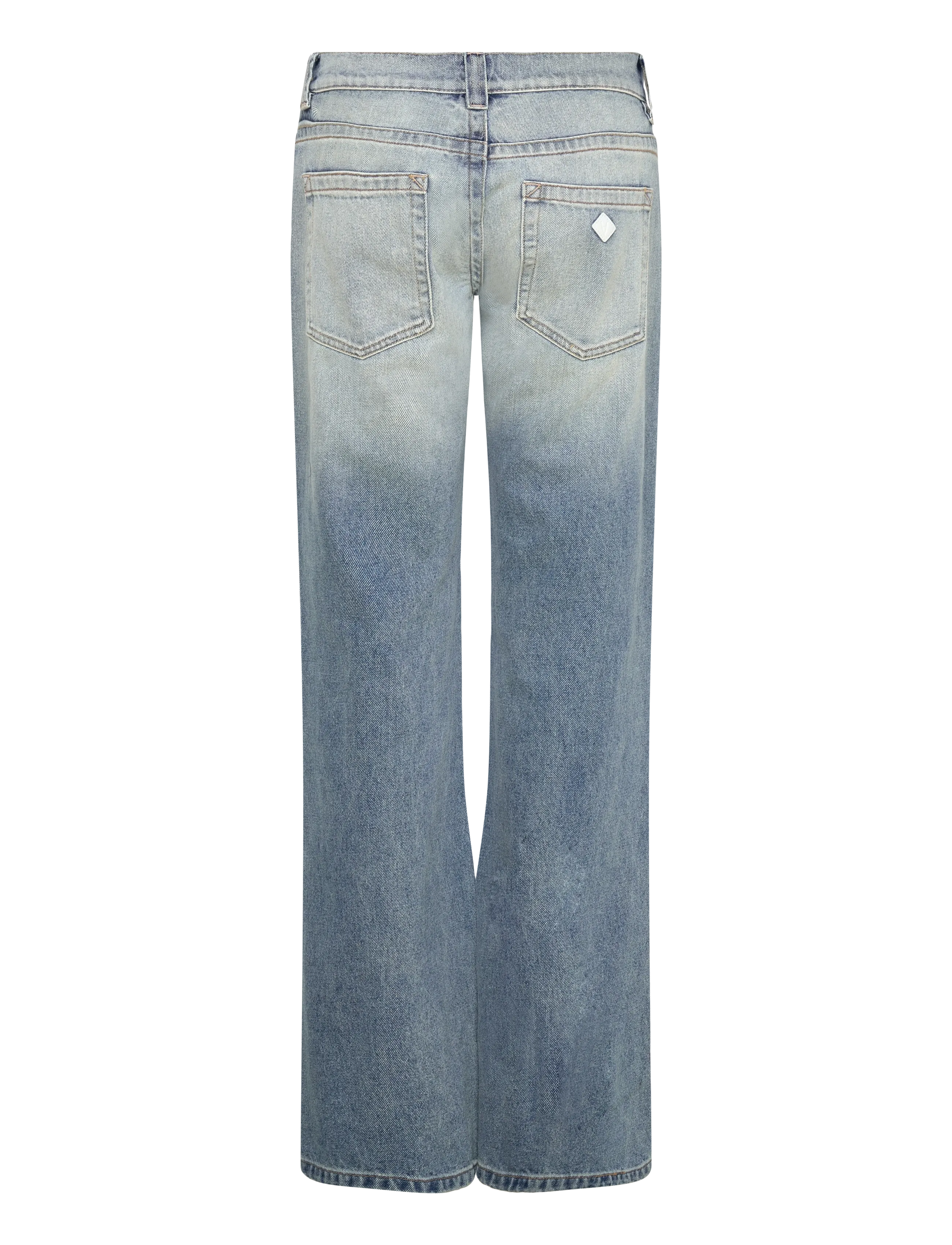 ABRAND - 00 SUPER LOW FLARE TALL AIMEEAIMEE - schlaghosen - blue - 2