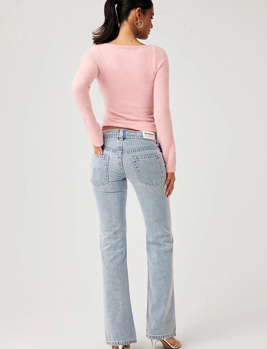 ABRAND - 00 SUPER LOW FLARE TALL AVRILAVRIL - schlaghosen - blue - 4