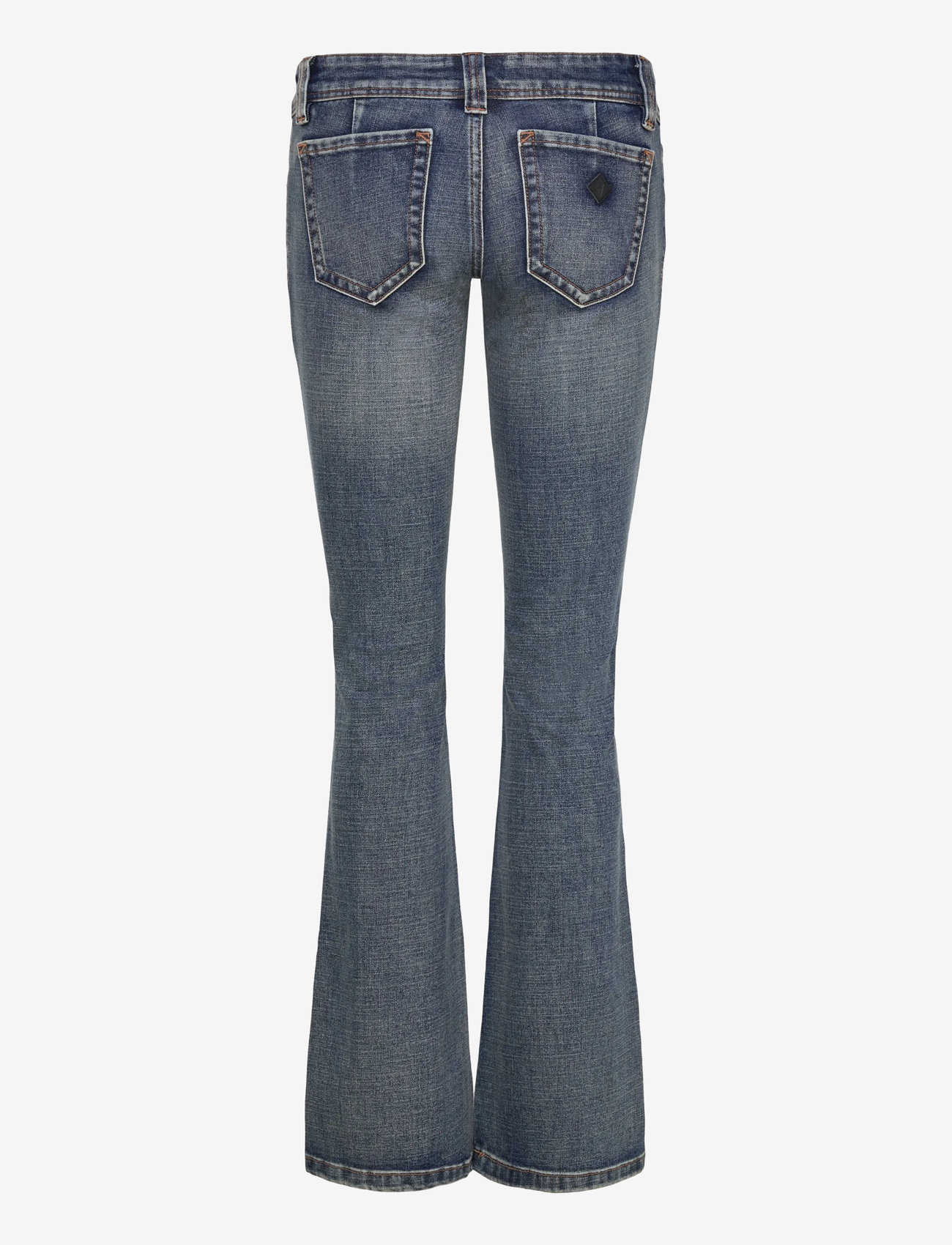 ABRAND - 00 SUPER LOW KICK TALL PRUEPRUE - utsvängda jeans - blue - 2