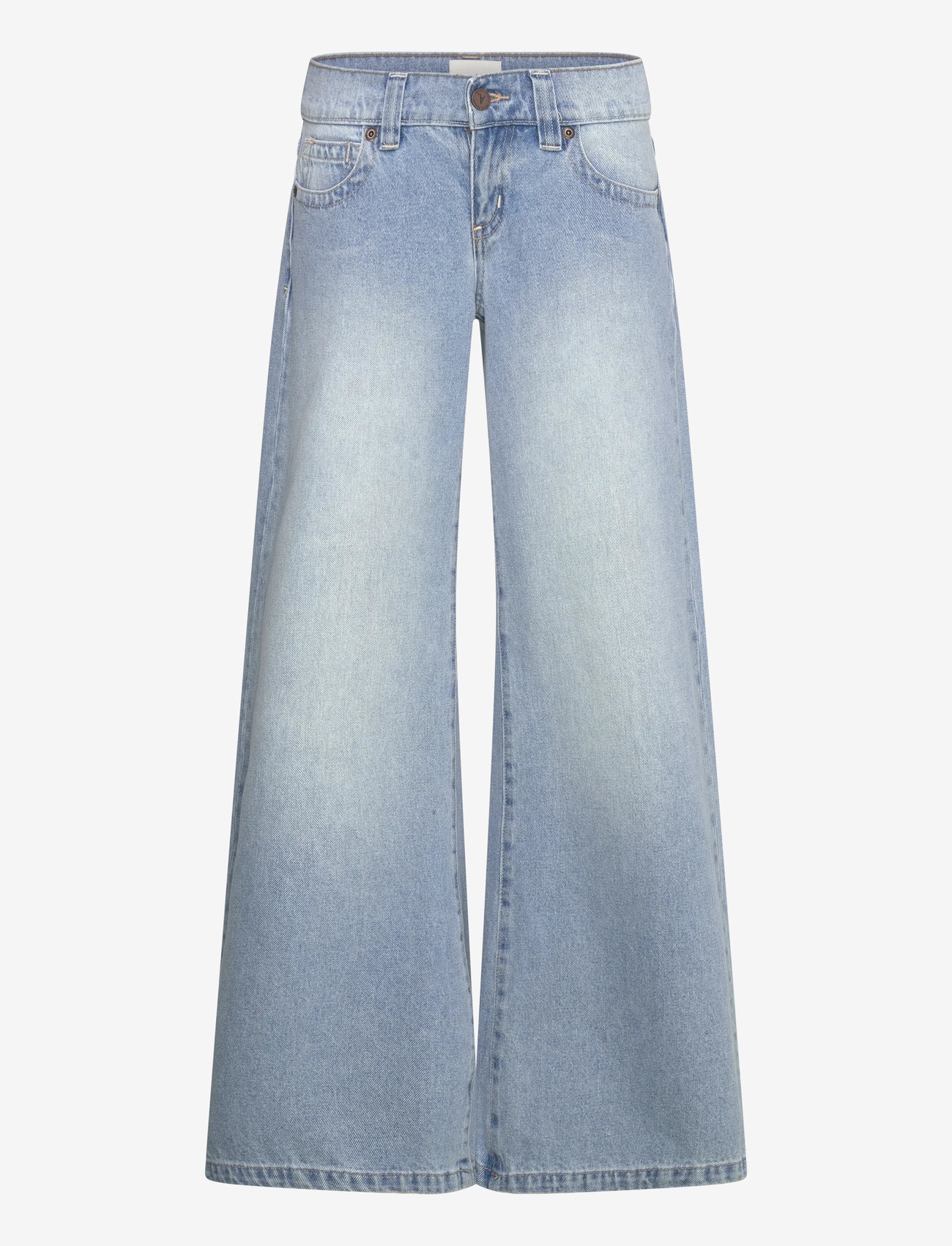 ABRAND - 00 SUPER LOW WIDE TALL KAIA WORNKAIA WORN - hosen mit weitem bein - blue - 1