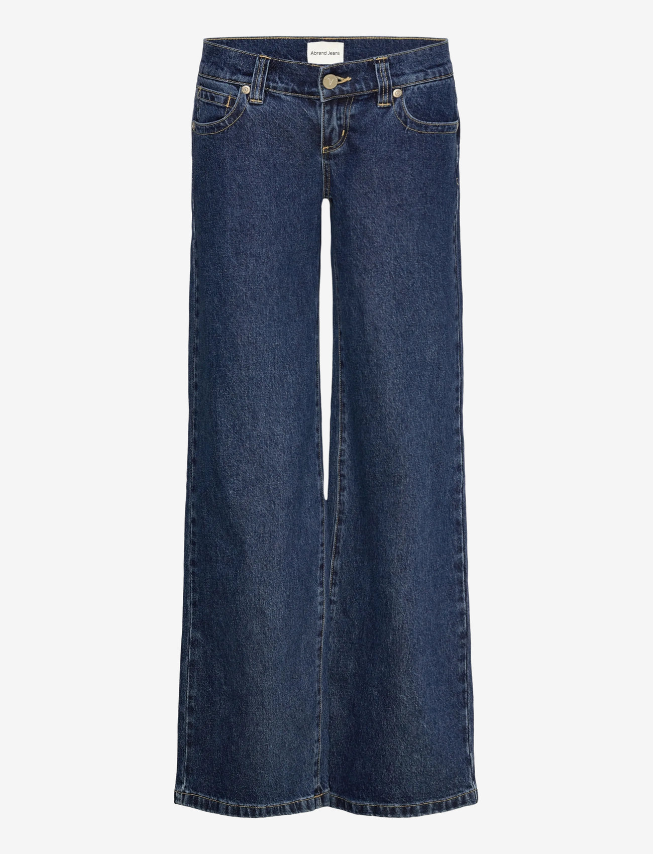 ABRAND - 00 SUPER LOW WIDE TALL TARATARA - brede jeans - blue - 1