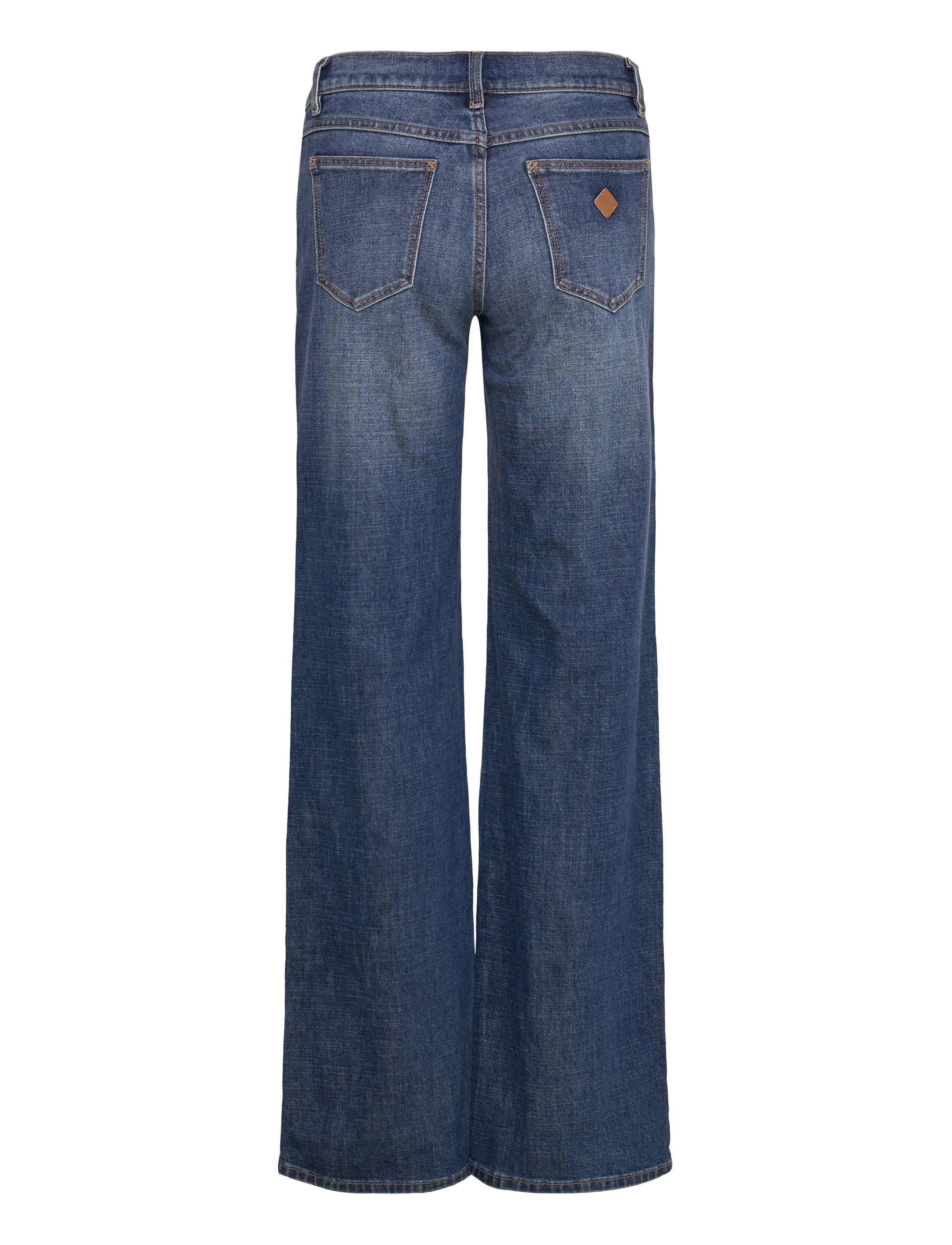 ABRAND - 99 LOW WIDE TALL PAIGEPAIGE - hosen mit weitem bein - blue - 2
