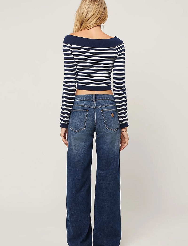 ABRAND - 99 LOW WIDE TALL PAIGEPAIGE - hosen mit weitem bein - blue - 4