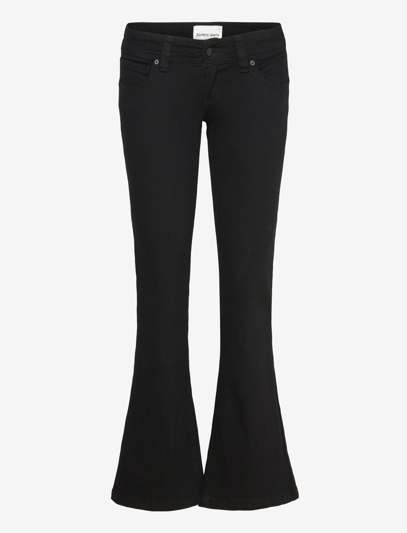 ABRAND - 00 SUPER LOW KICK NELLIE BLACK - bootcut jeans - black - 1