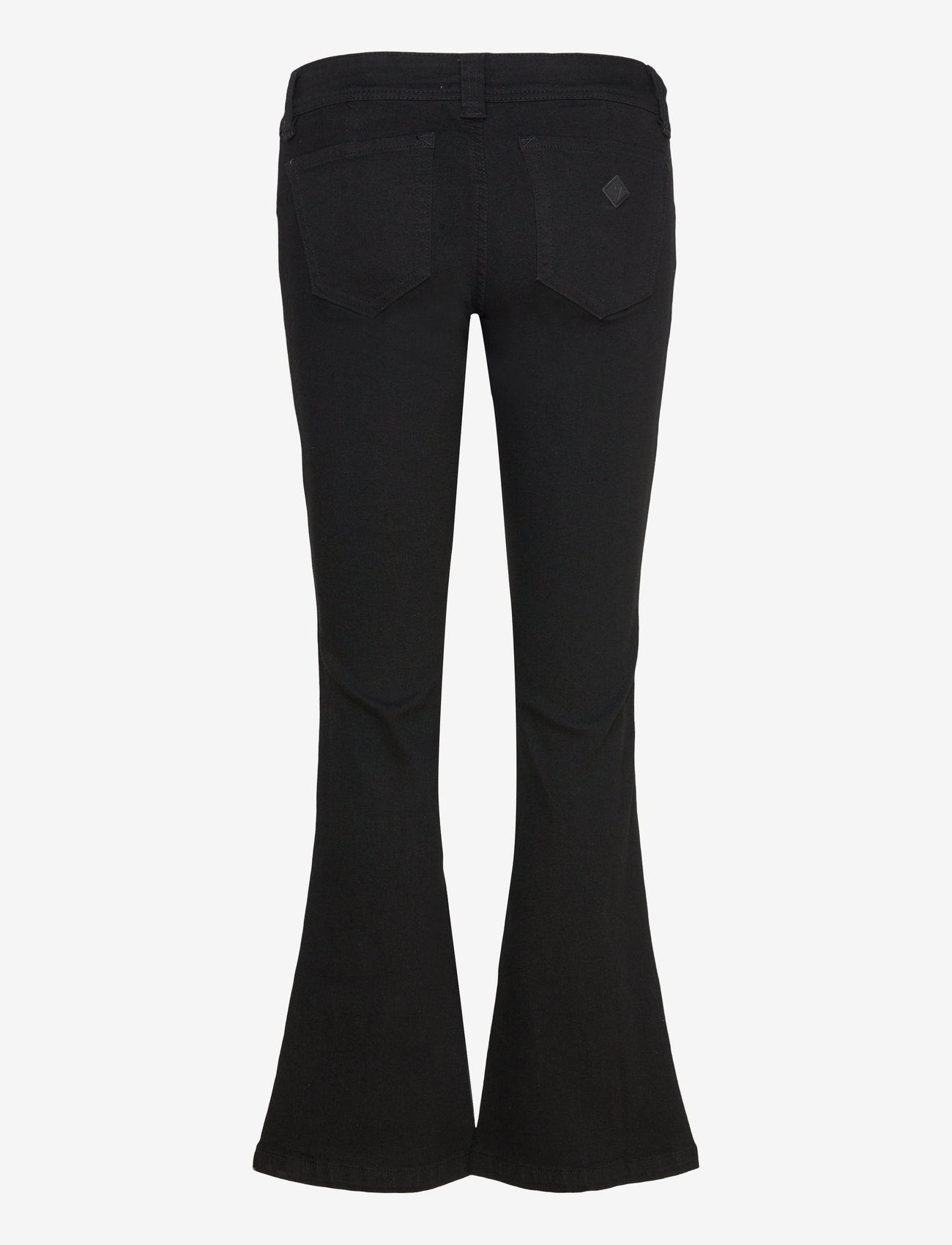 ABRAND - 00 SUPER LOW KICK NELLIE BLACK - bootcut jeans - black - 2