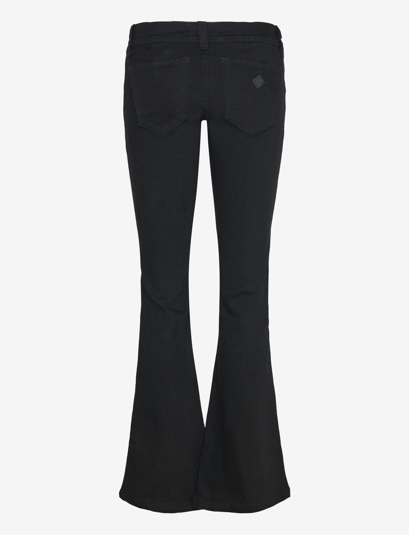 ABRAND - 00 SUPER LOW KICK TALL NELLIE BLACK - bootcut jeans - black - 2
