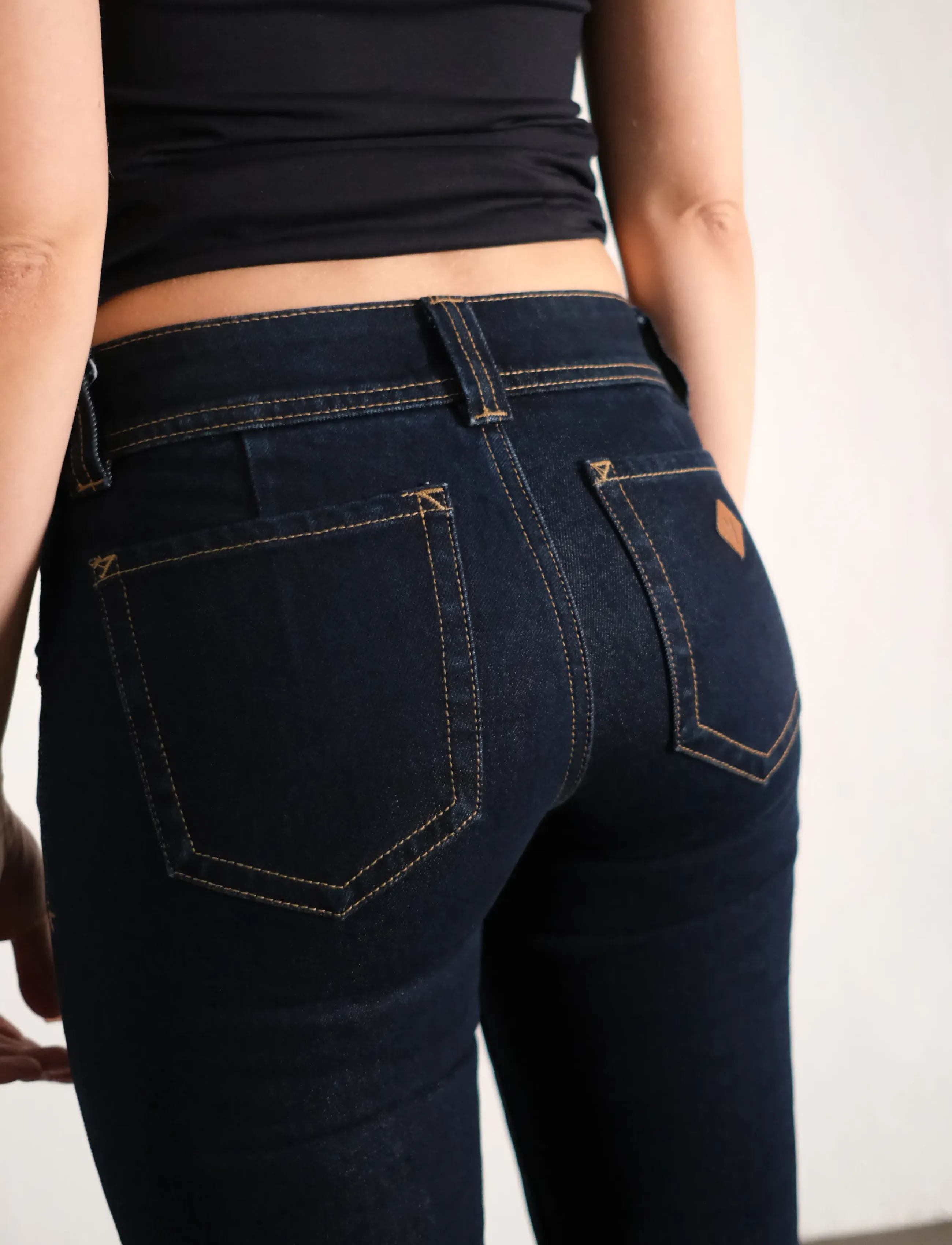 ABRAND - 00 SUPER LOW KICK TALL RICHIE RINSE DENIM - schlaghosen - blue - 5