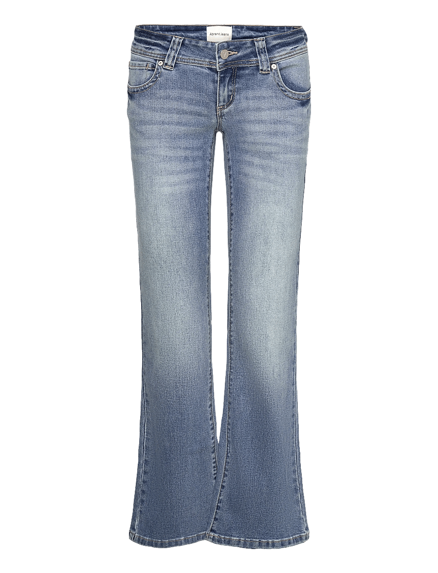 ABRAND - 00 SUPER LOW KICK LIV LIGHT VINTAGE BLUE - alt eriti laia säärega teksad - blue - 1