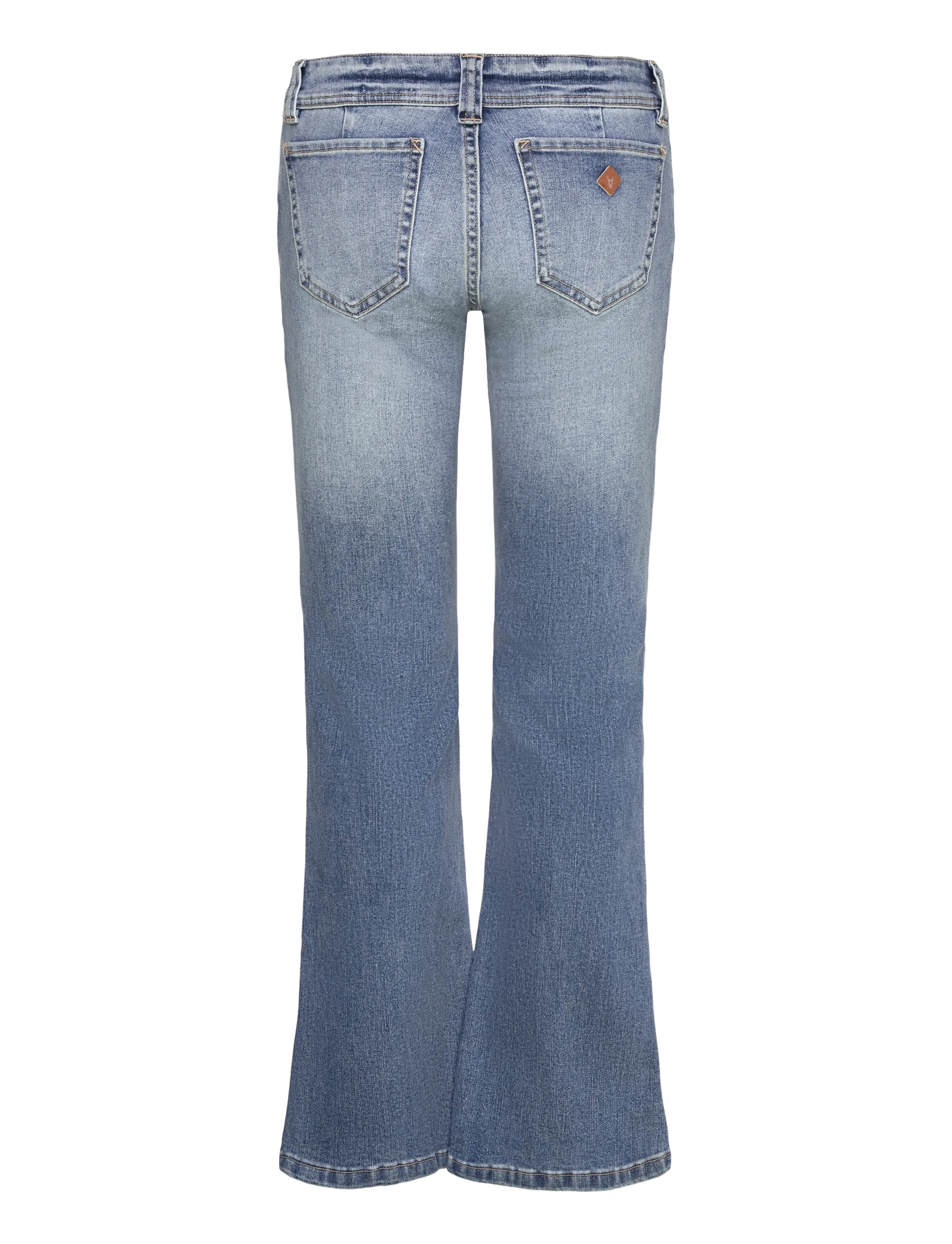 ABRAND - 00 SUPER LOW KICK LIV LIGHT VINTAGE BLUE - alt eriti laia säärega teksad - blue - 2