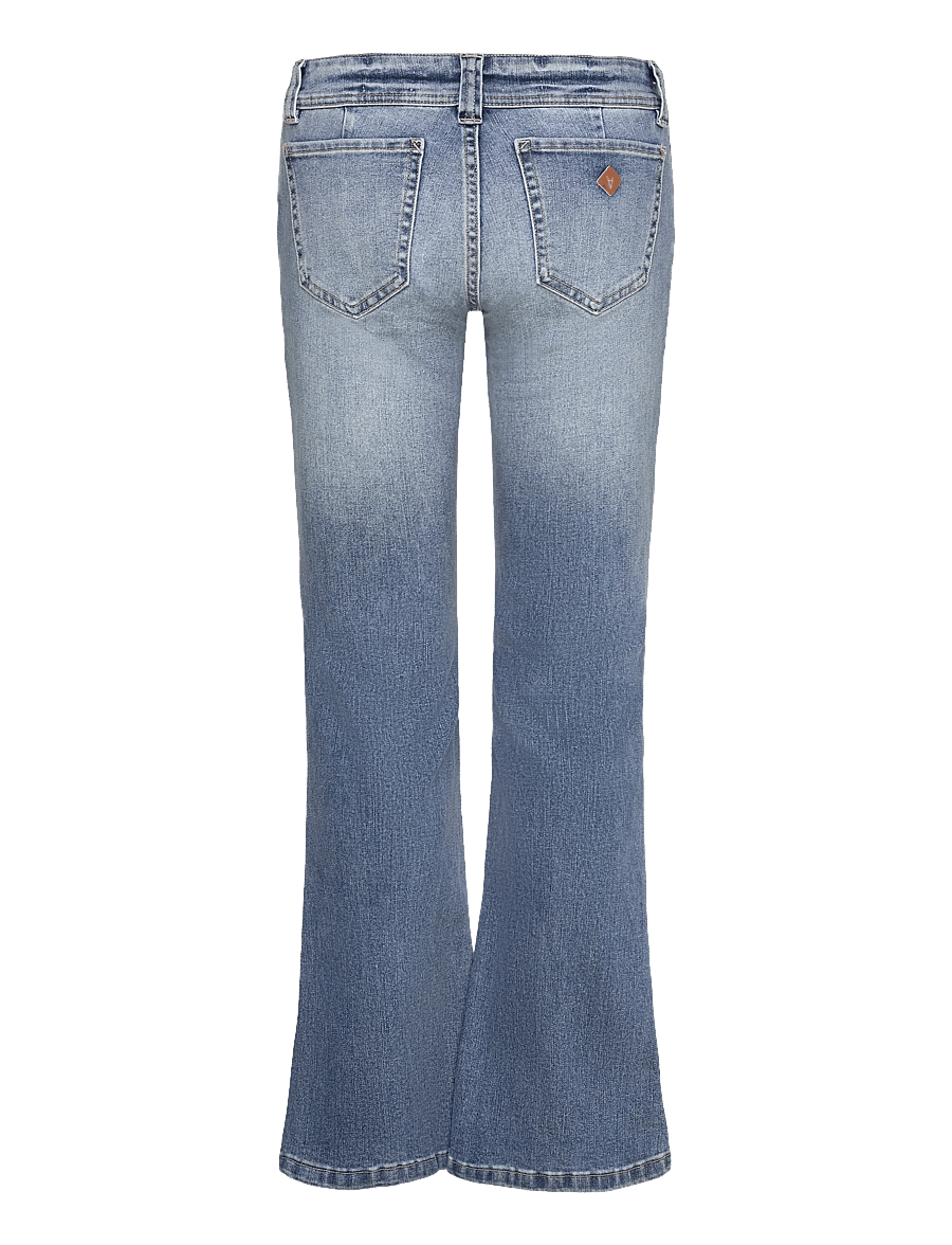 ABRAND - 00 SUPER LOW KICK LIV LIGHT VINTAGE BLUE - alt eriti laia säärega teksad - blue - 2