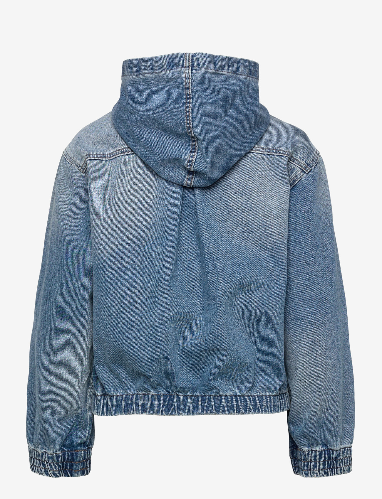 ABRAND - HOODED BOMBER JACKET ASHTONASHTON - kevadjoped - blue - 2