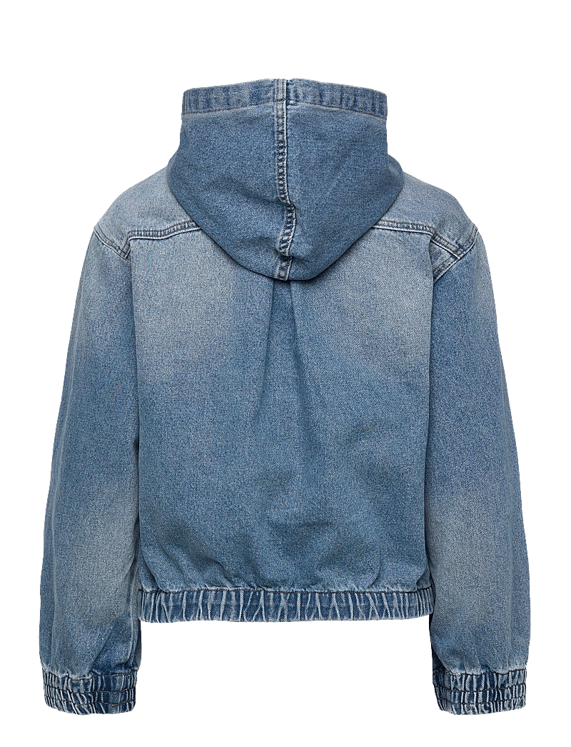 ABRAND - HOODED BOMBER JACKET ASHTONASHTON - kevadjoped - blue - 2