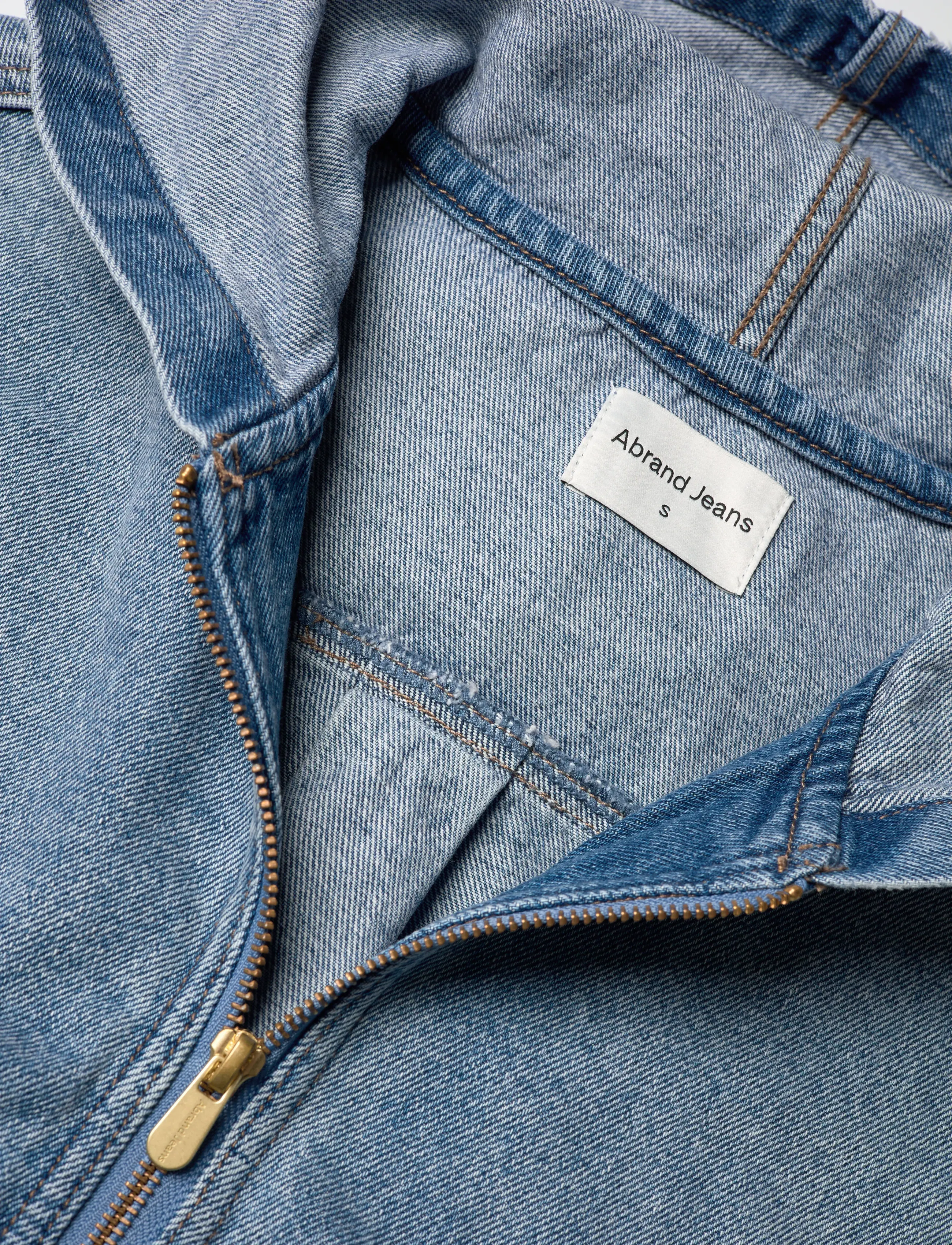 ABRAND - HOODED BOMBER JACKET ASHTONASHTON - blue - 5