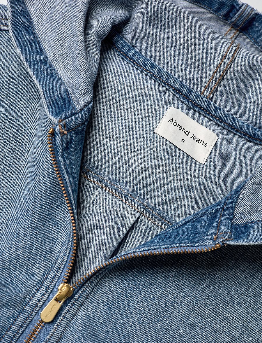 ABRAND - HOODED BOMBER JACKET ASHTONASHTON - blue - 5