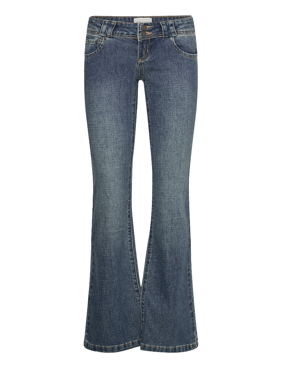 ABRAND - 00 SUPER LOW KICK ANDYANDY - bootcut jeans - blue - 1