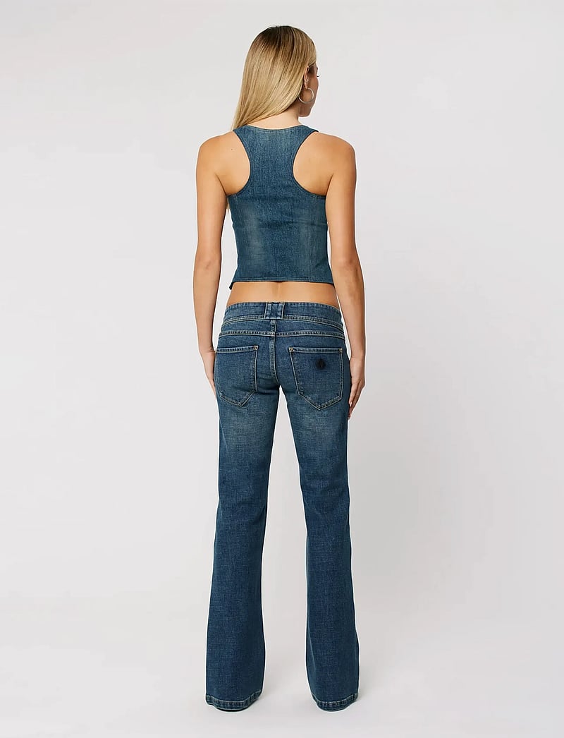 ABRAND - 00 SUPER LOW KICK ANDYANDY - bootcut jeans - blue - 3