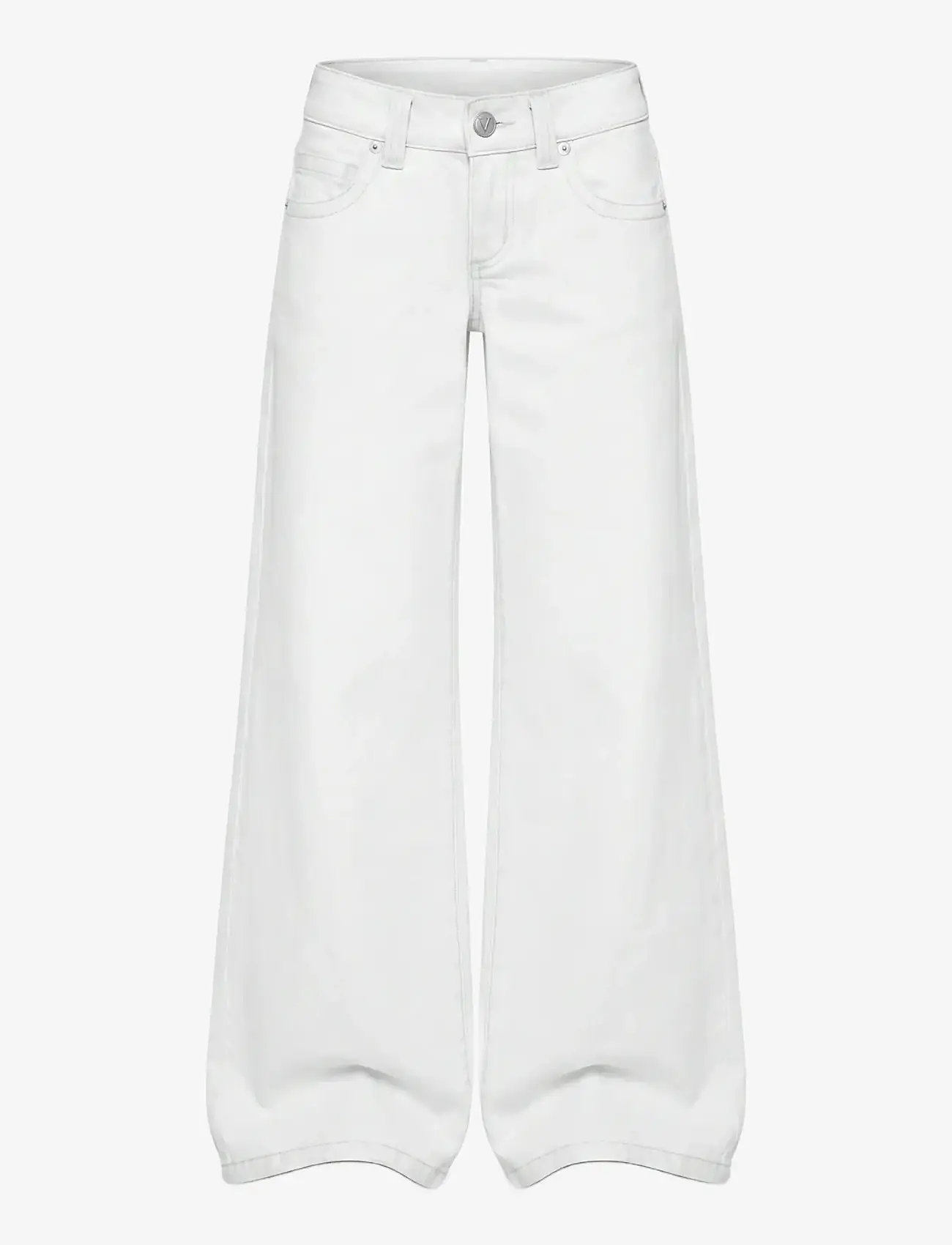 ABRAND - 00 SUPER LOW WIDE WHITE RCY WHITE - brede jeans - white - 1