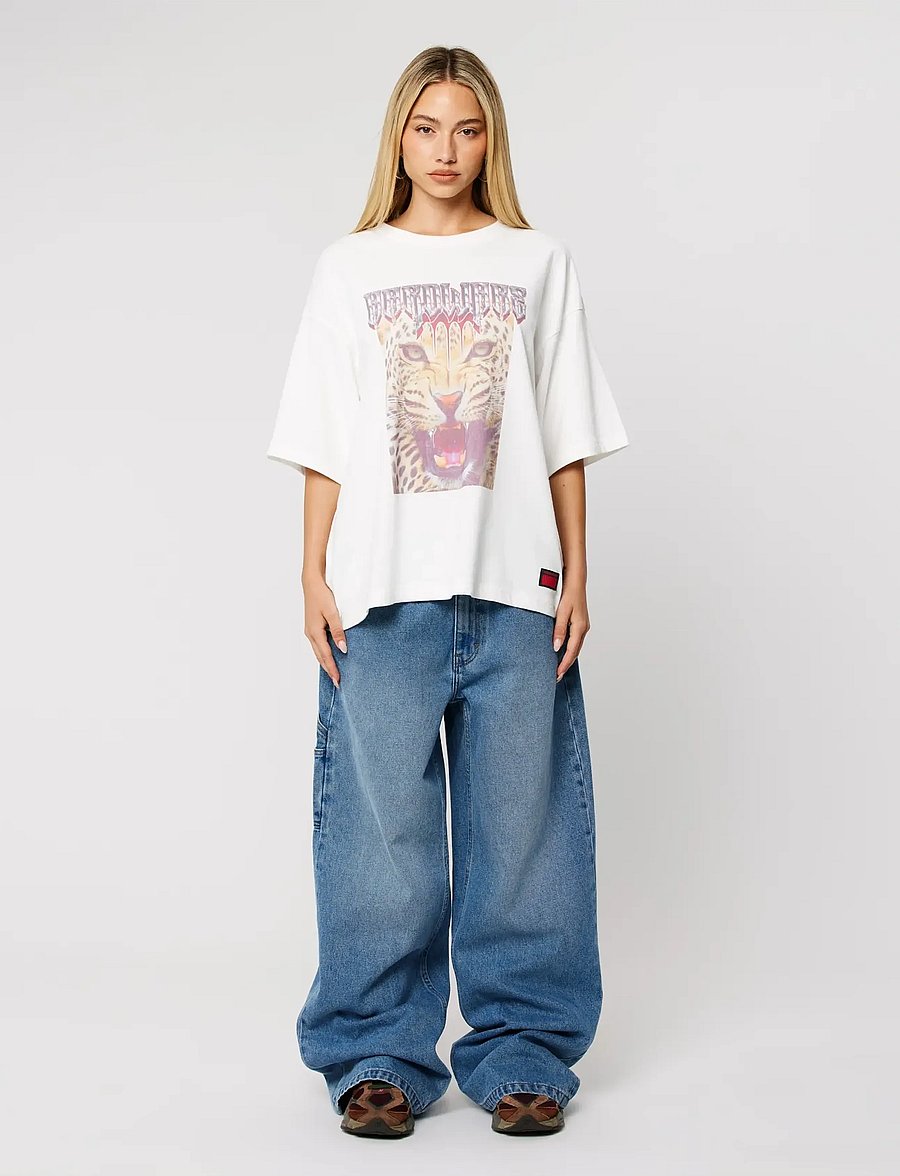 ABRAND - 95 MID SUPER BAGGY ASHTONASHTON - hosen mit weitem bein - blue - 0