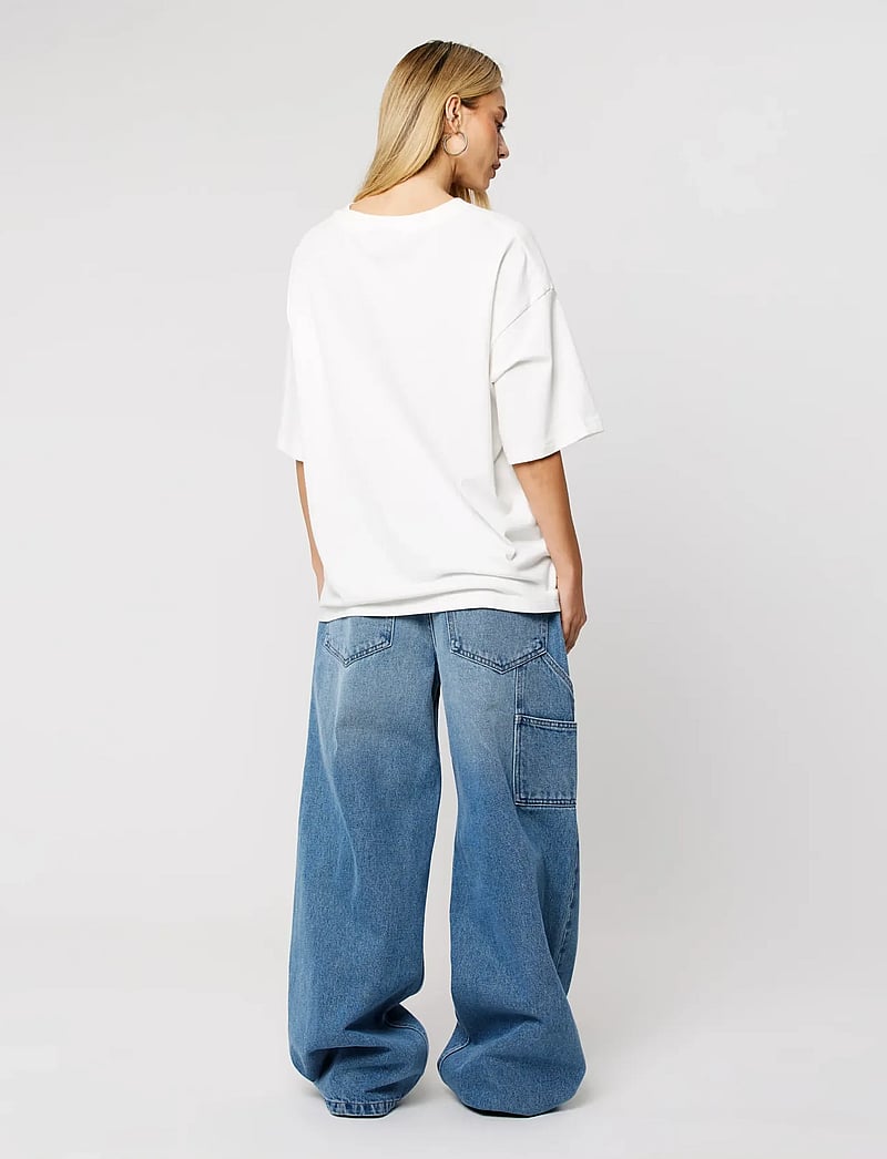 ABRAND - 95 MID SUPER BAGGY ASHTONASHTON - wide leg jeans - blue - 4