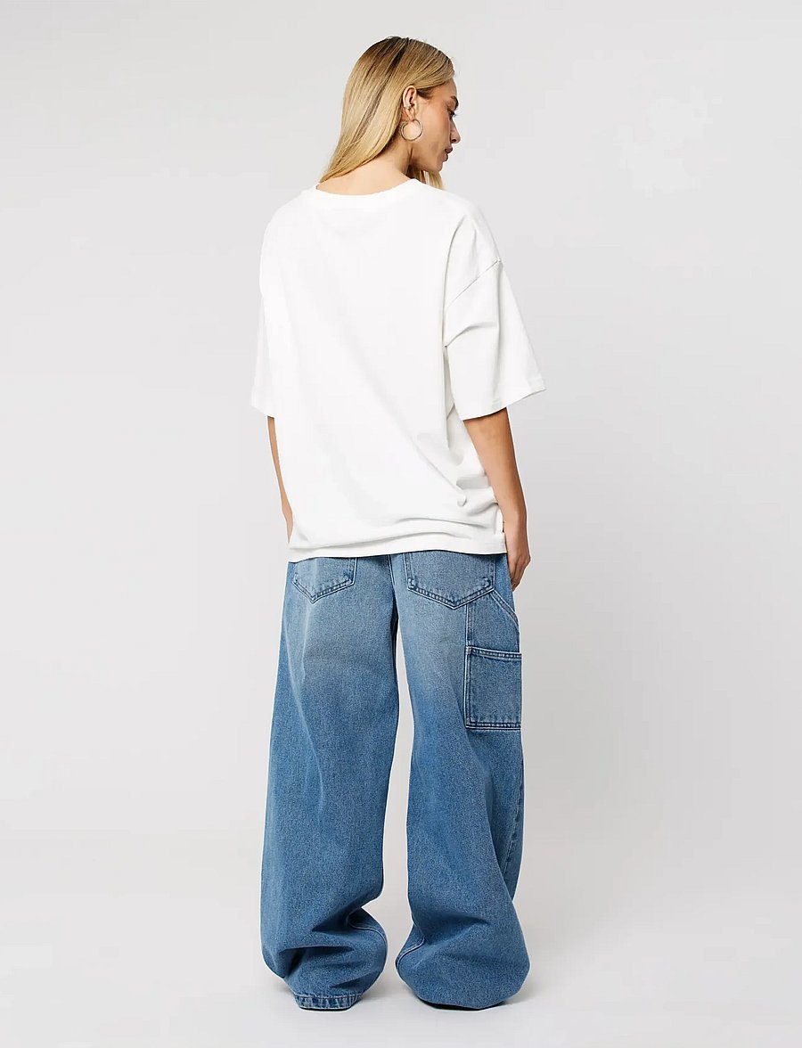 ABRAND - 95 MID SUPER BAGGY ASHTONASHTON - hosen mit weitem bein - blue - 4