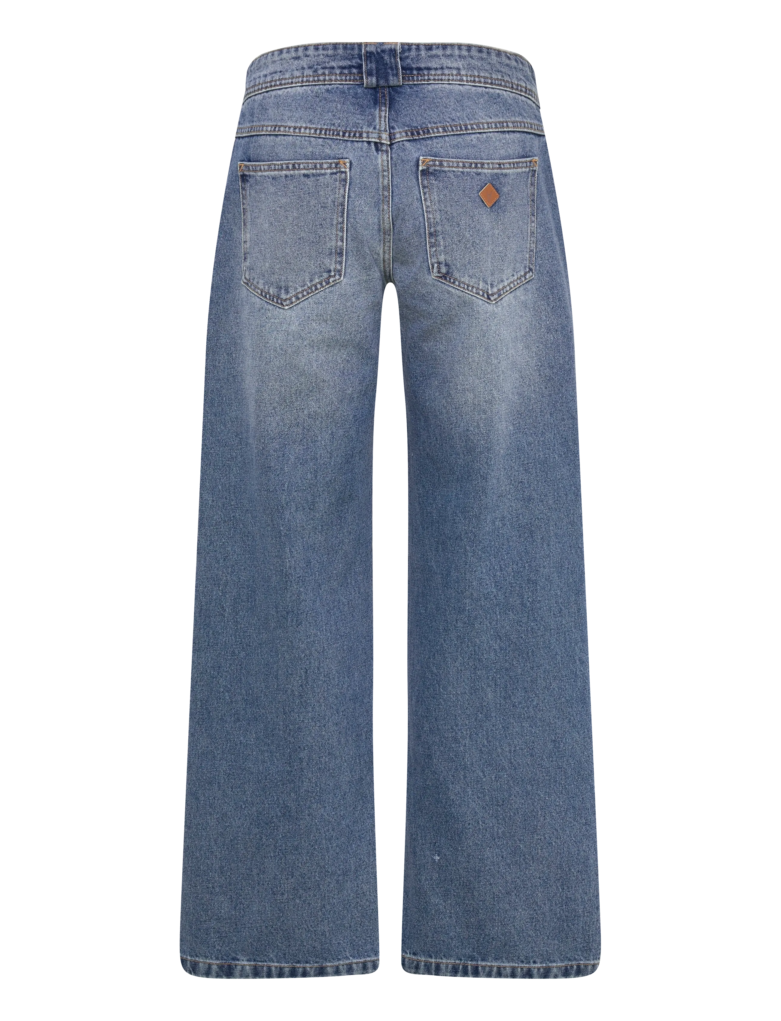 ABRAND - 99 LOW BAGGY ALICIAALICIA - hosen mit weitem bein - blue - 2