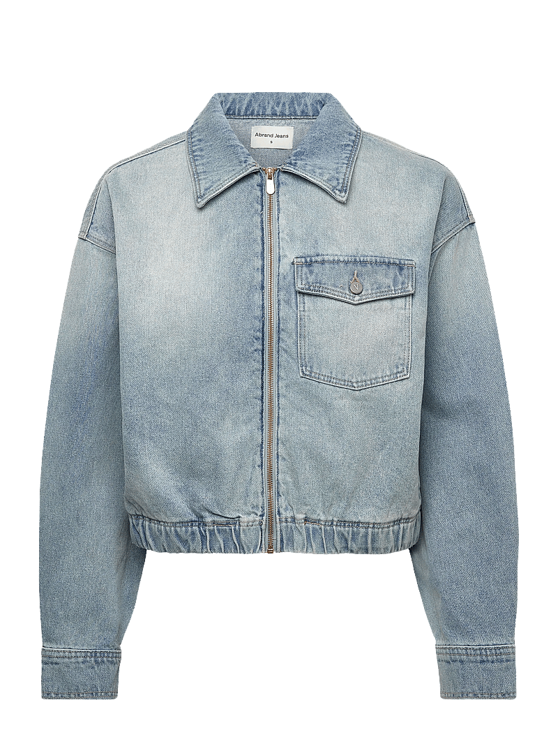 ABRAND - PUSH IT BOMBER STELLA STELLA - spring jackets - blue - 1