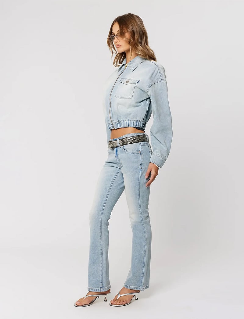 ABRAND - PUSH IT BOMBER STELLA STELLA - spring jackets - blue - 4
