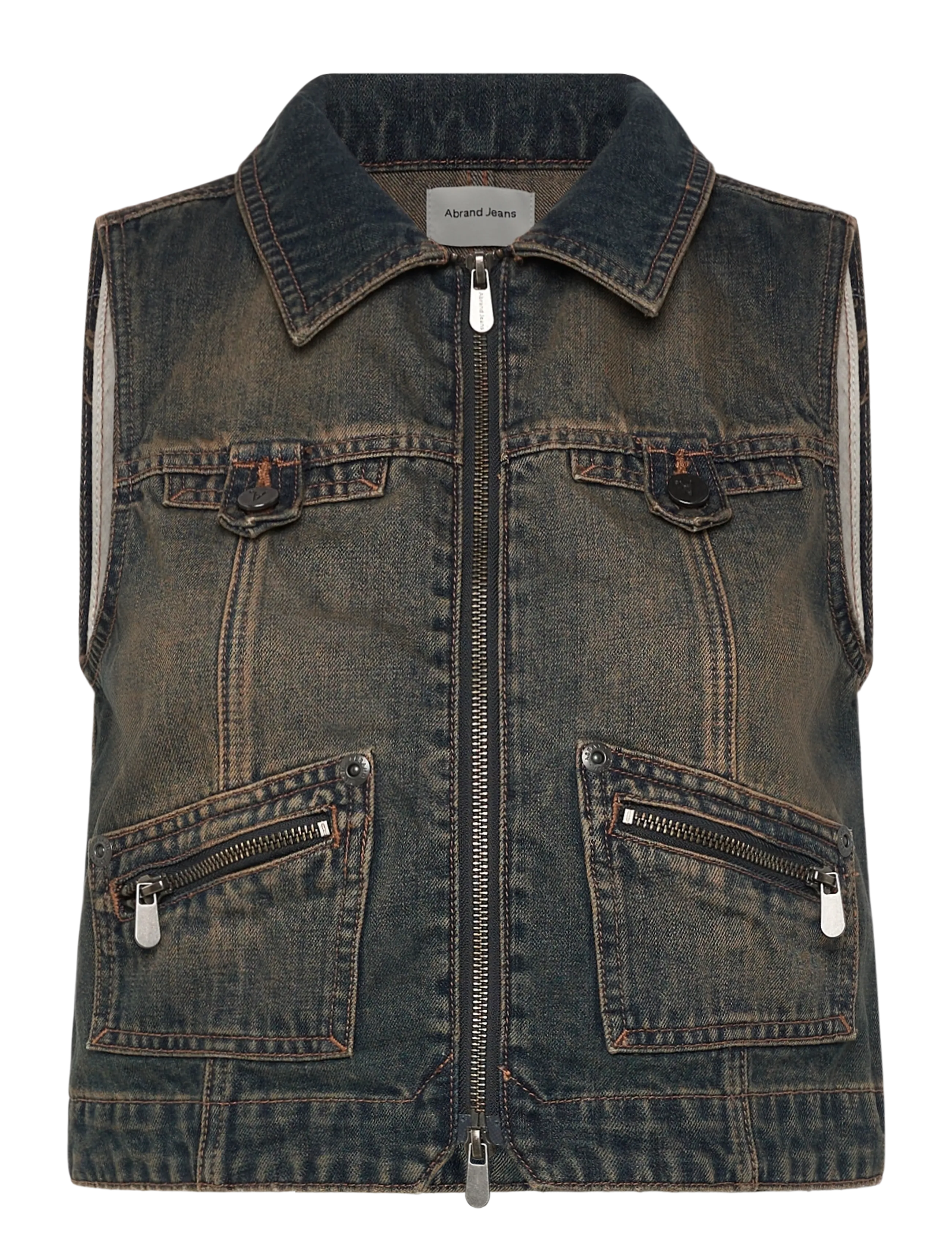 ABRAND BRAT TOP KANDI KANDI - Uutuudet - BLUE / silver