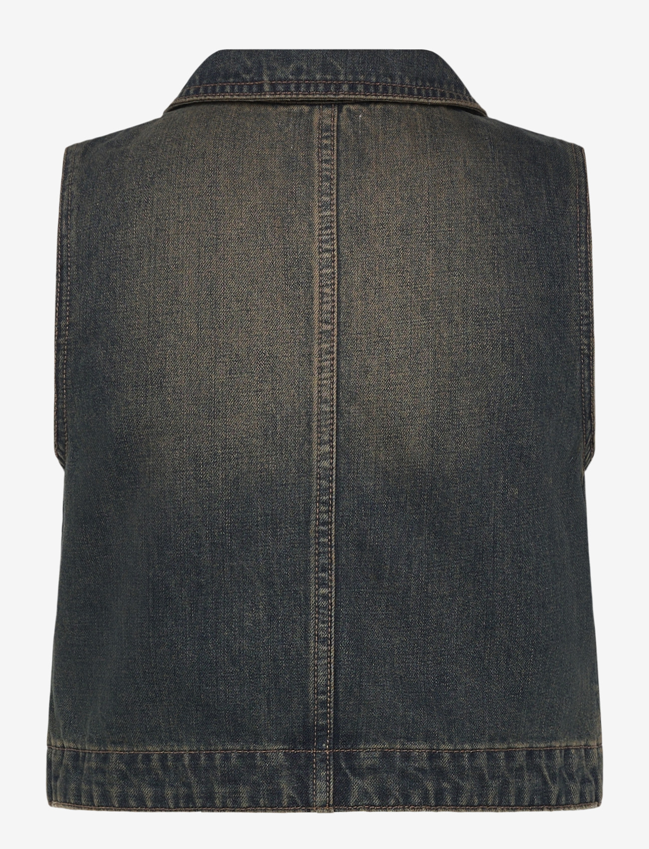 ABRAND - BRAT TOP KANDI KANDI - denimveste - blue - 2