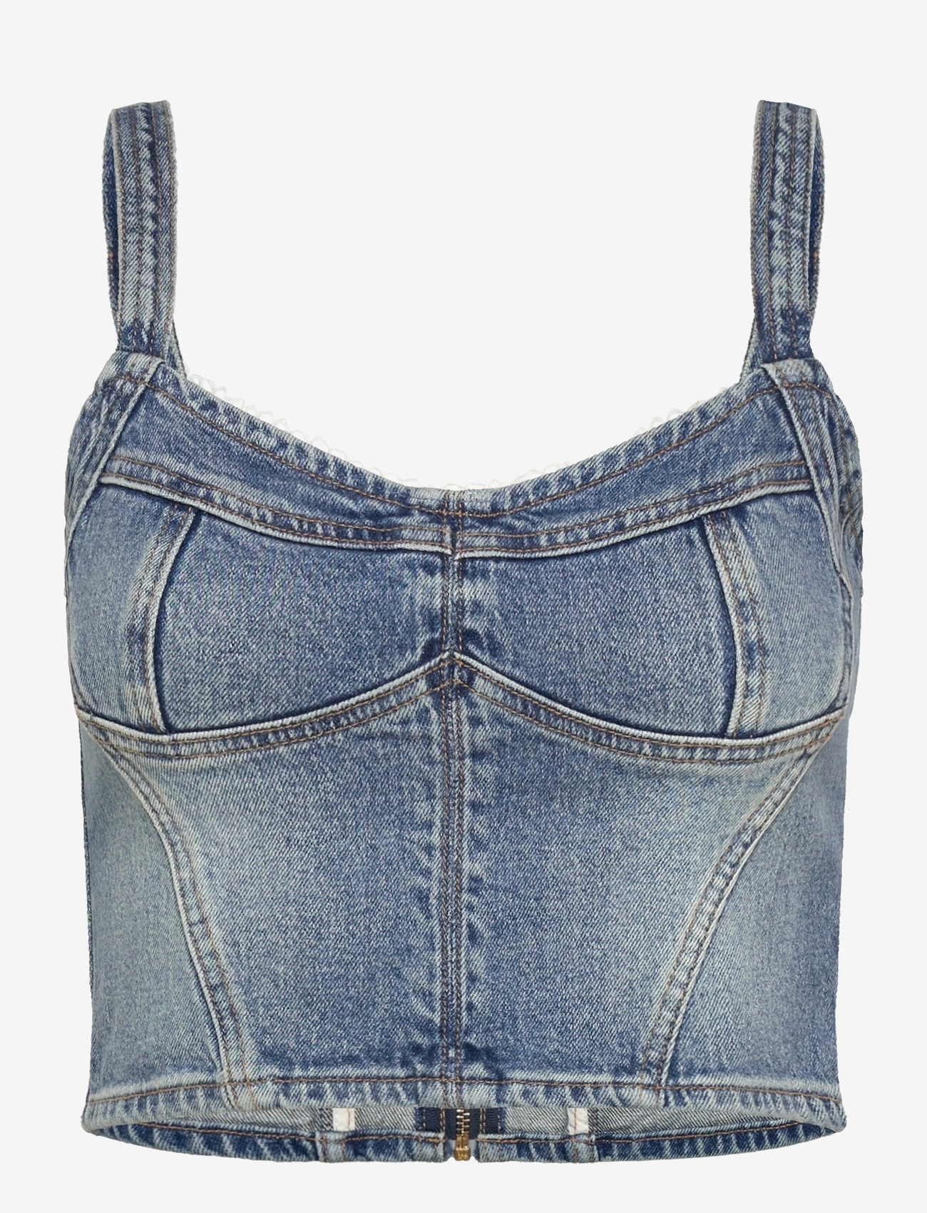 ABRAND - SALOON BODICE SELENA SELENA - nabapluusid - blue - 0