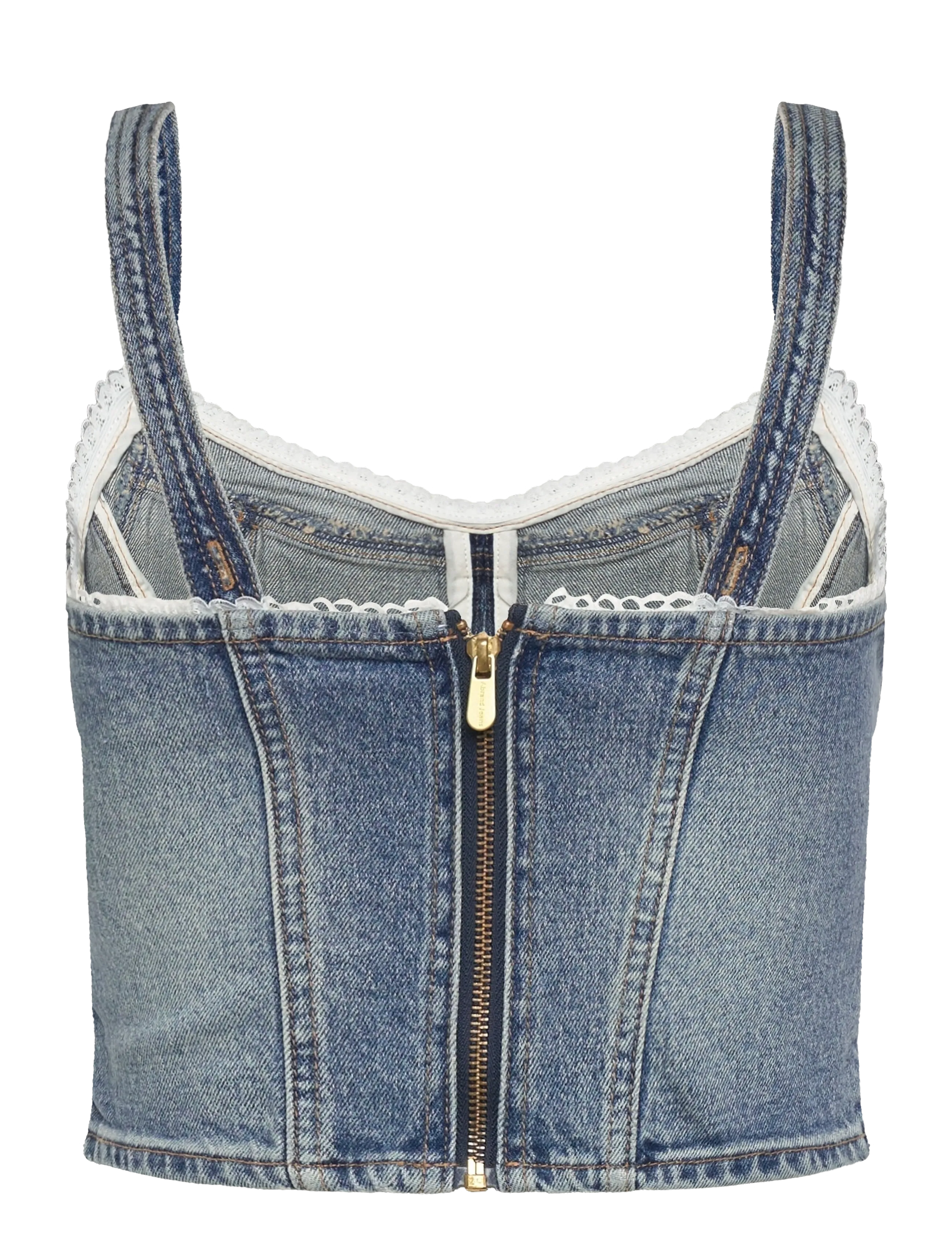 ABRAND - SALOON BODICE SELENA SELENA - Ärmellose tops - blue - 2