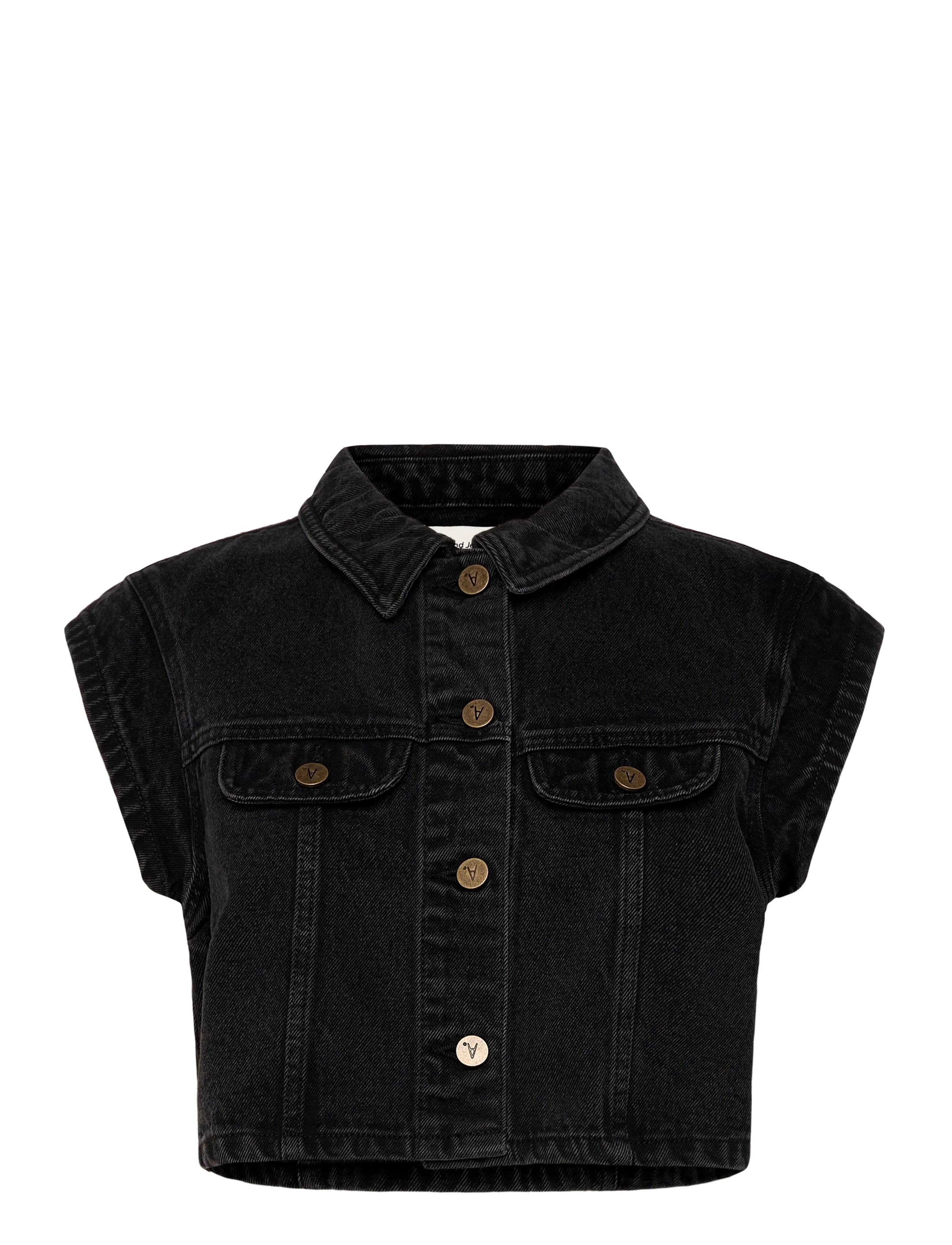 ABRAND My Rose Shacket Brie Eyelet Brie Schwarz - M - Damen