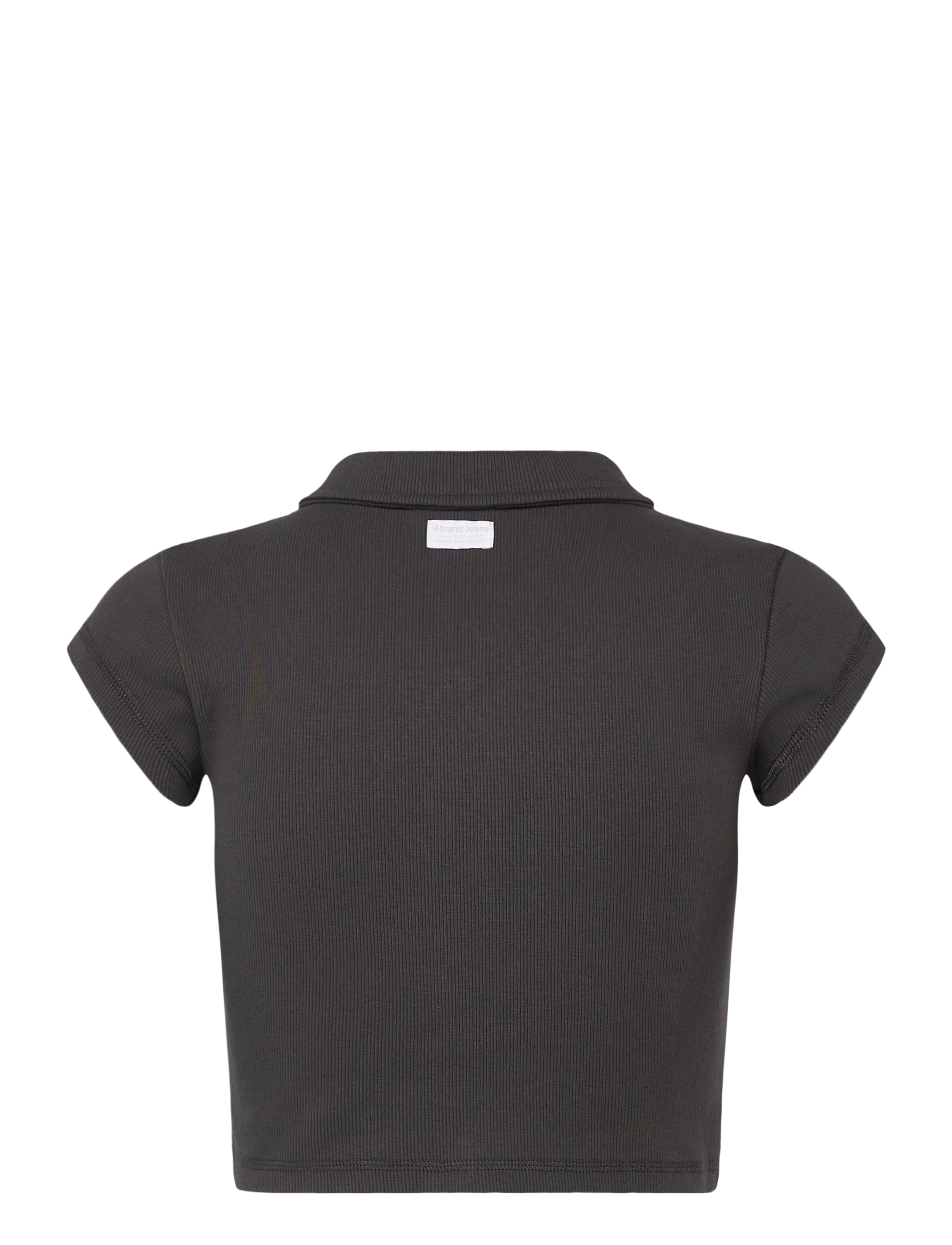 ABRAND - ADDISON POLO CHARCOAL - poloshirts - grey - 2