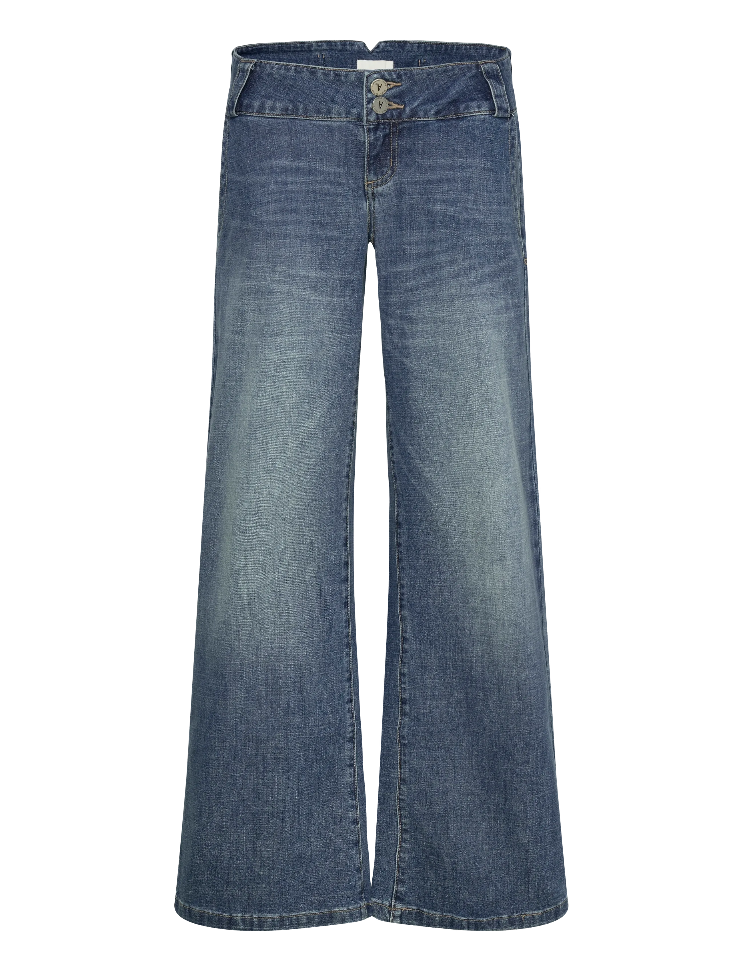 ABRAND 00 Super Low Wide Bebe Tuxedo Bebe Blau - 26 - Damen