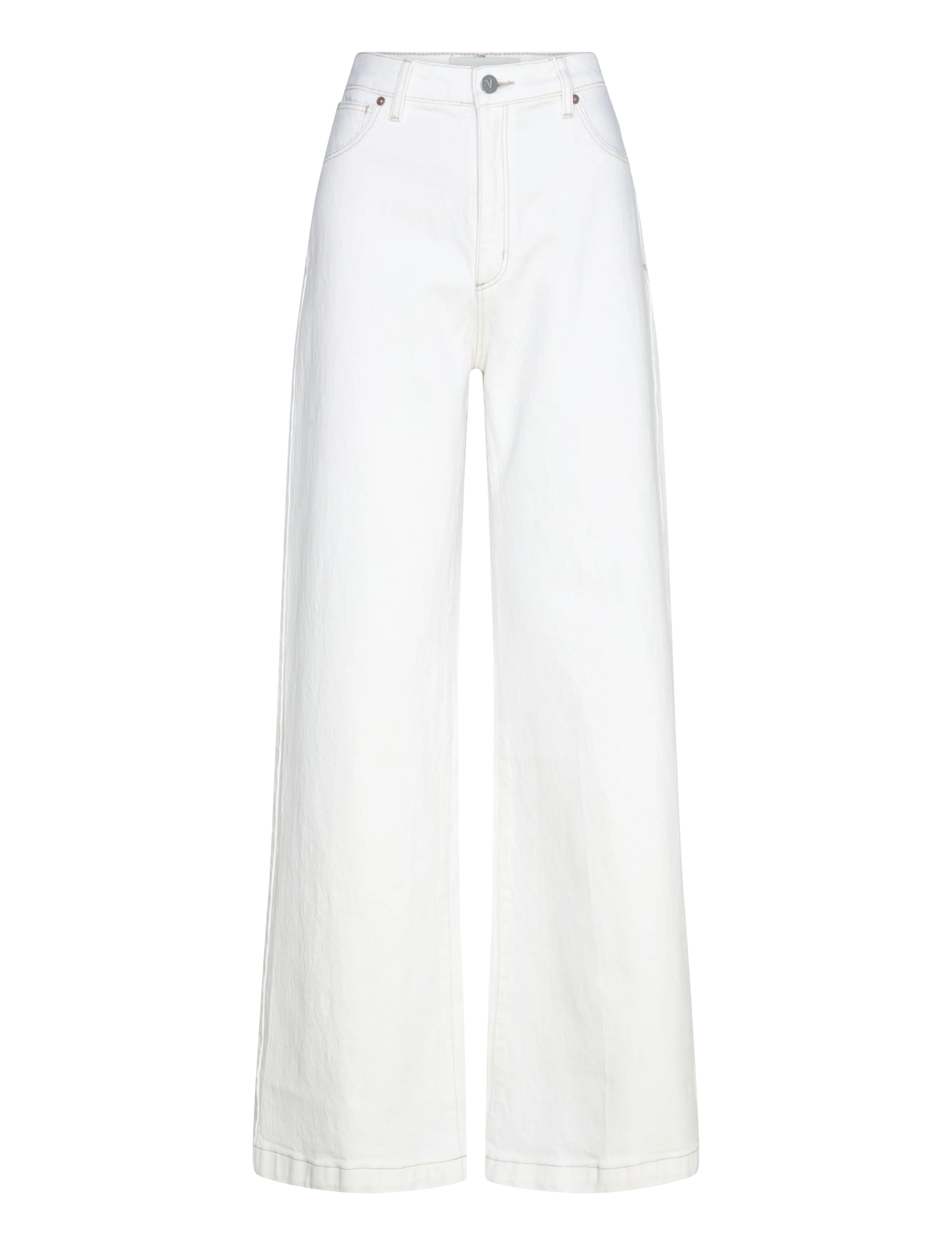 ABRAND 94 HIGH WIDE WESTERN WHITE WESTERN WHITE - Jeans - WHITE / white